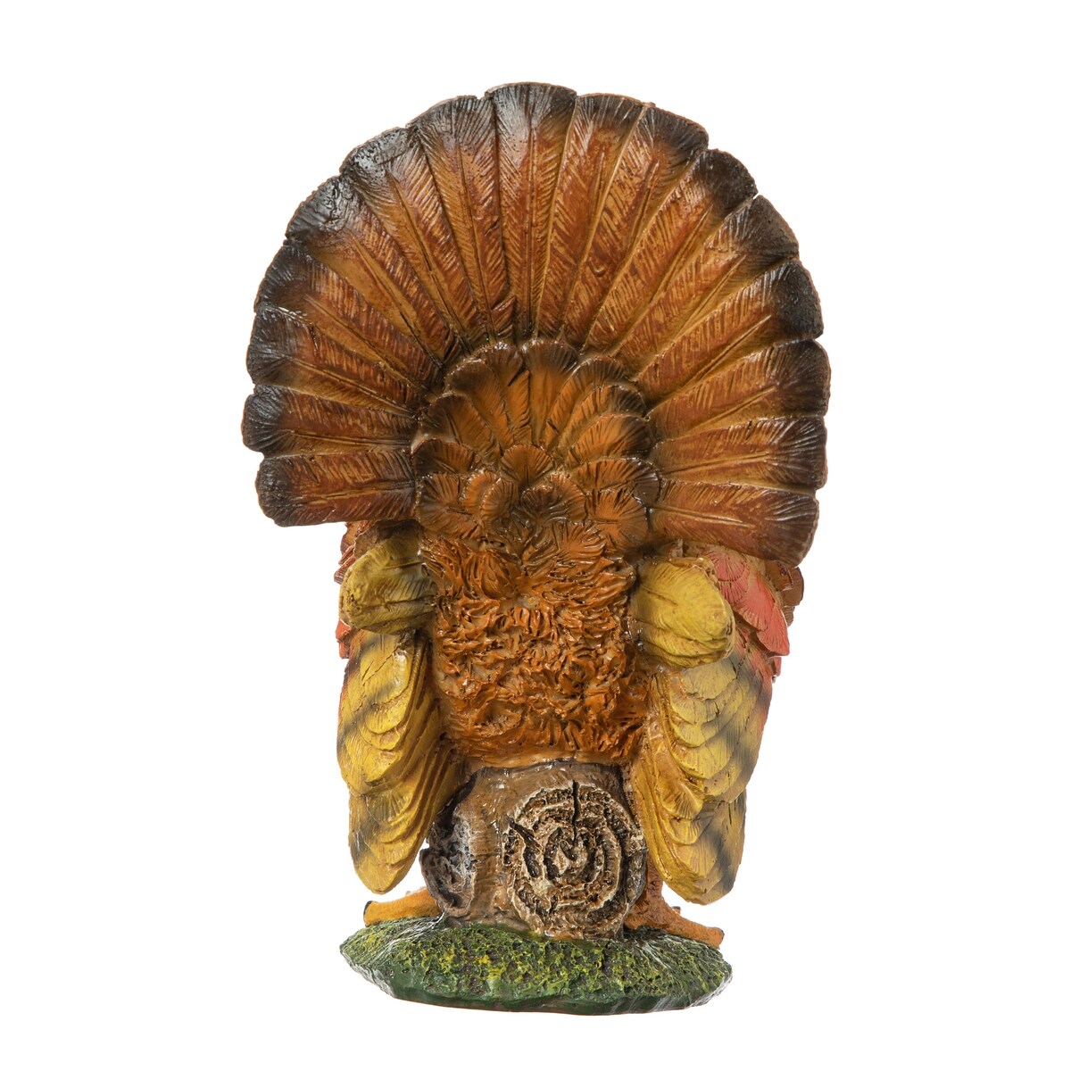 Glitzhome 9.5H Thanksgiving Resin Turkey Table Decor