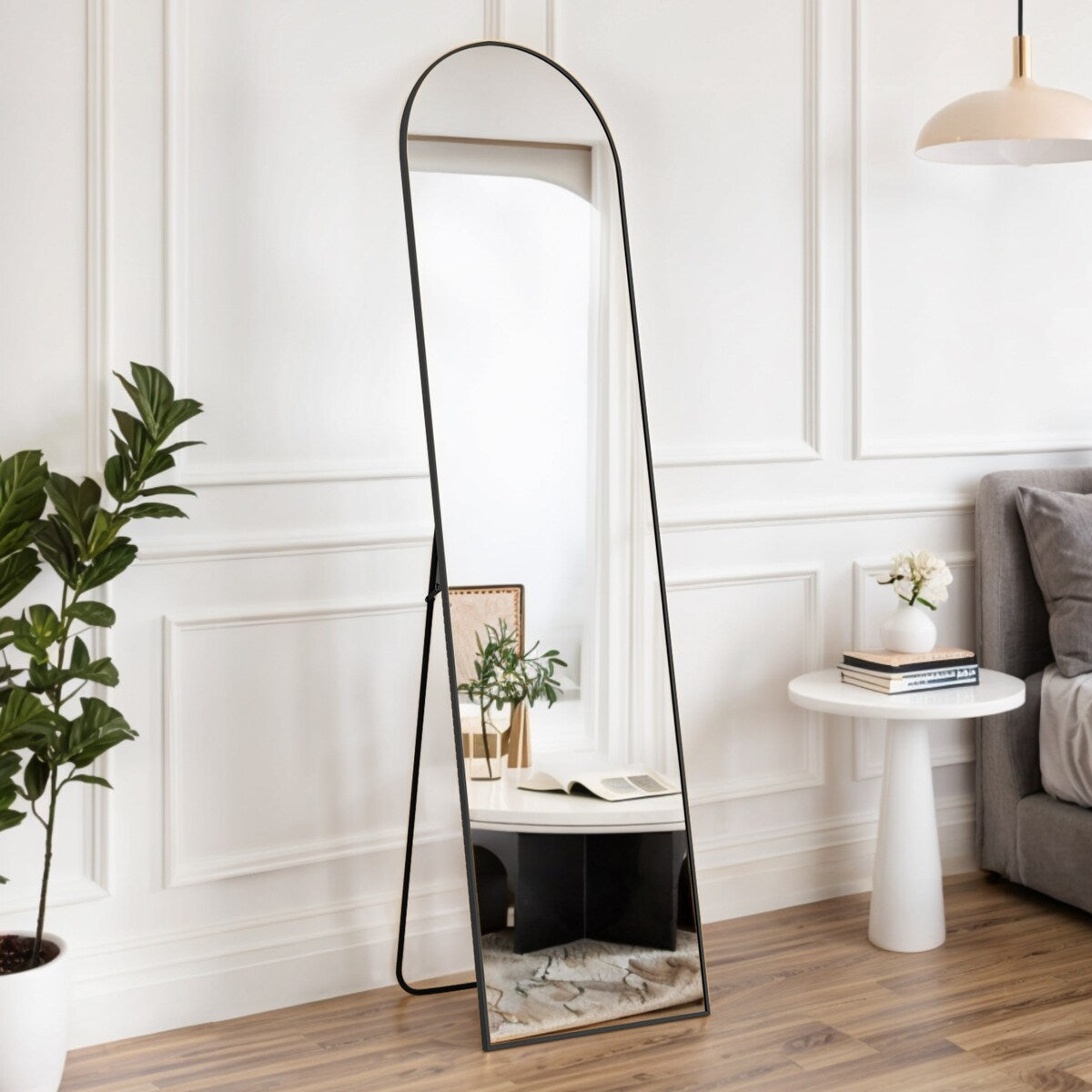 Mirror Full Length Body Wall Mirrors with Shatter-Proof Glass, Floor Standing for Bedroom Cloakroom