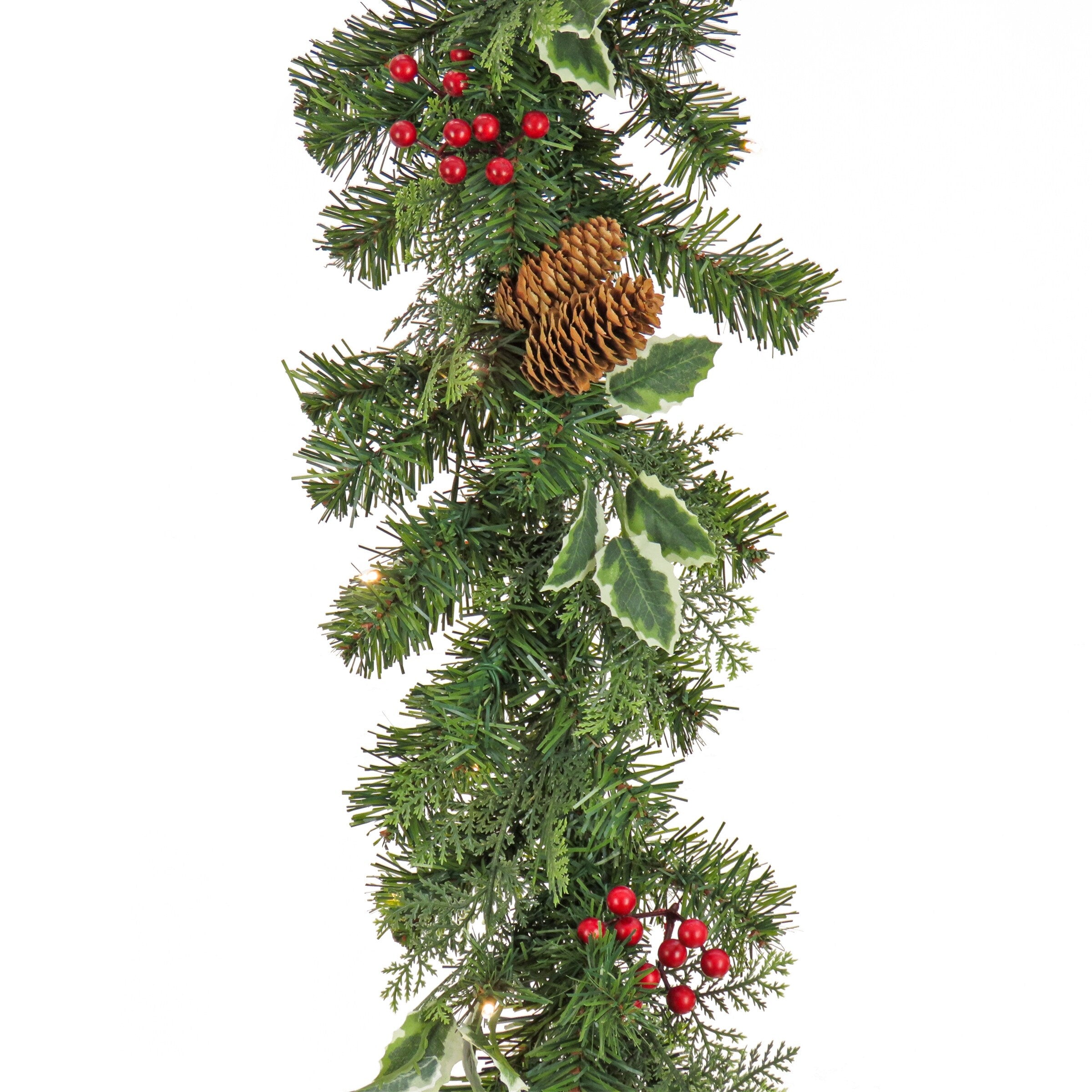 National Tree Company 6 ft. Christmas Joy Pre-Lit Garland - 6 ft