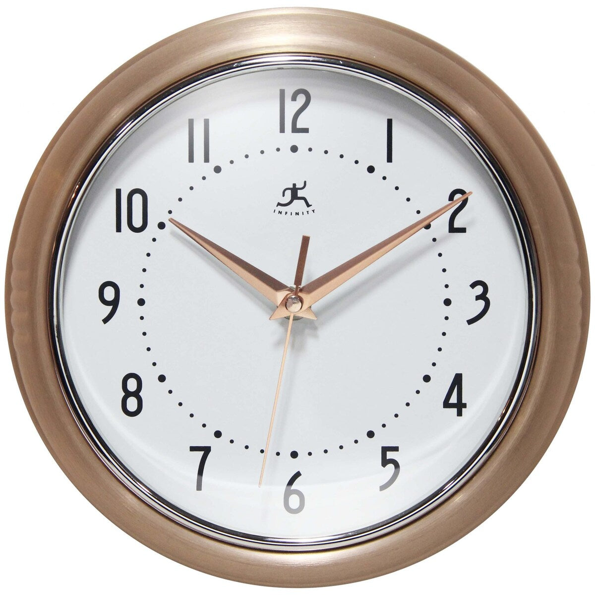 Round Retro Kitchen Wall Clock by Infinity Instruments