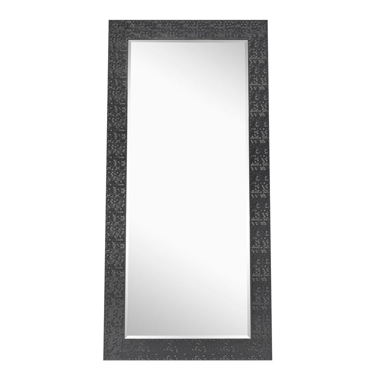 Premium Mosaic Pattern Full-Length Vertical Mirror - Standing, Leaning, Free-Standing Full Body Dressing Mirror