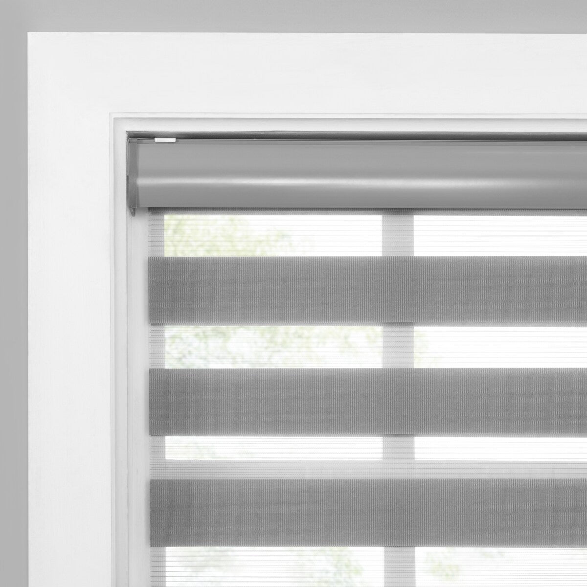 Eclipse Zebra Shades, Cordless Roller Shades, Light Filtering Window Shades