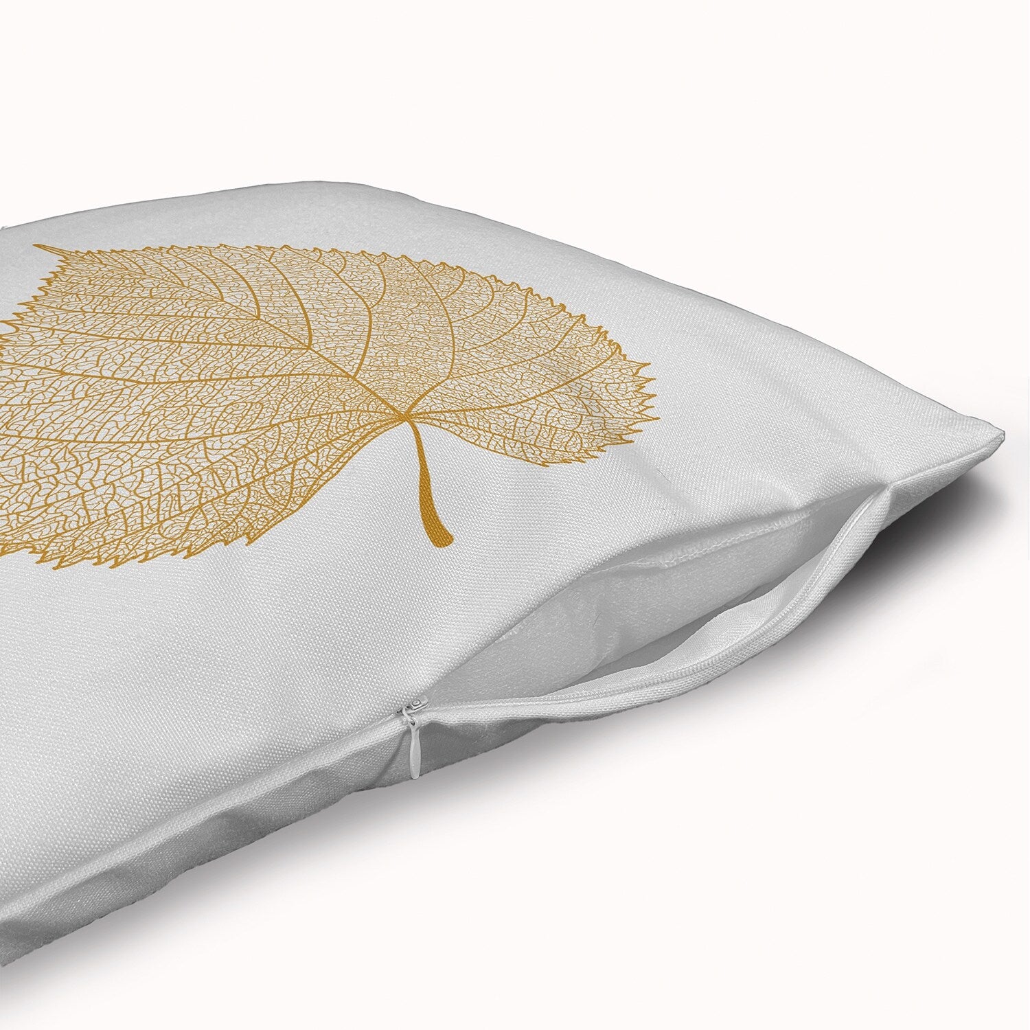 Leaf Study Fall Accent Pillow with Removable Insert