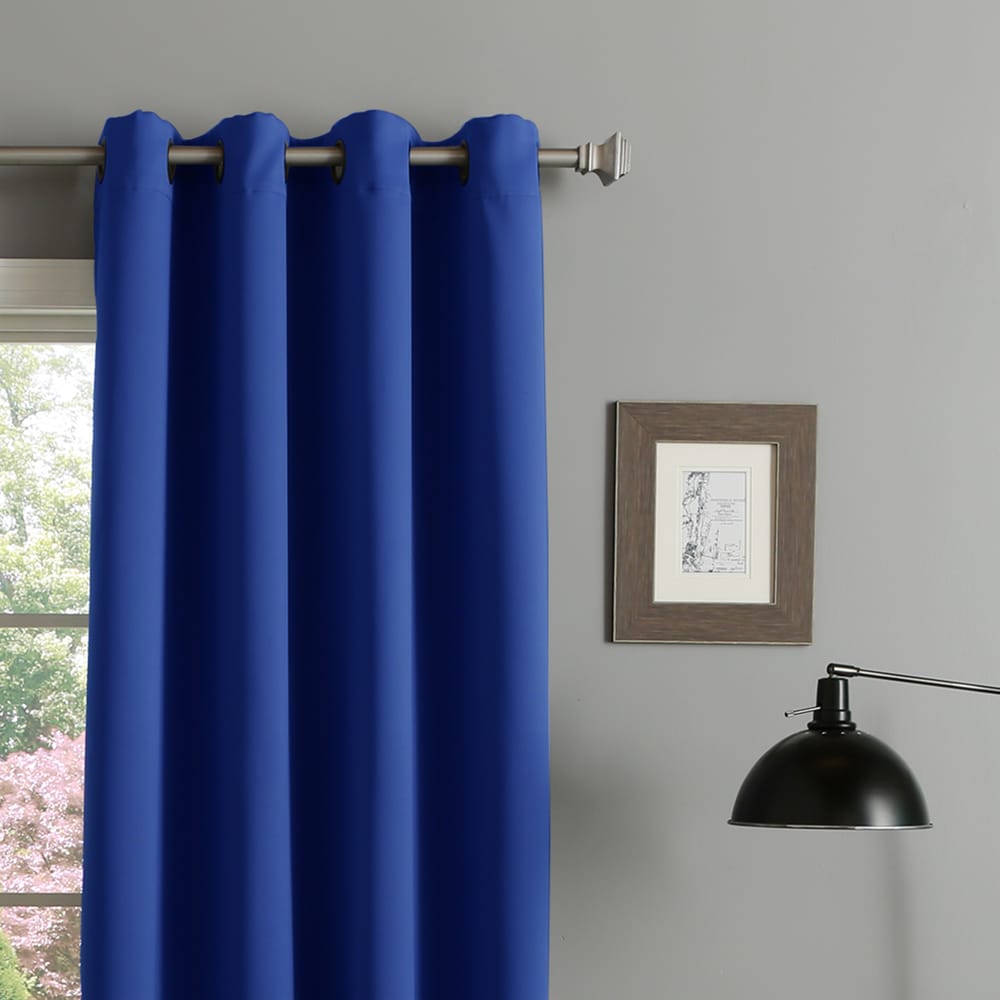 Aurora Home Grommet Top Insulated 64-inch Blackout Curtain Panel Pair - 52 x 64