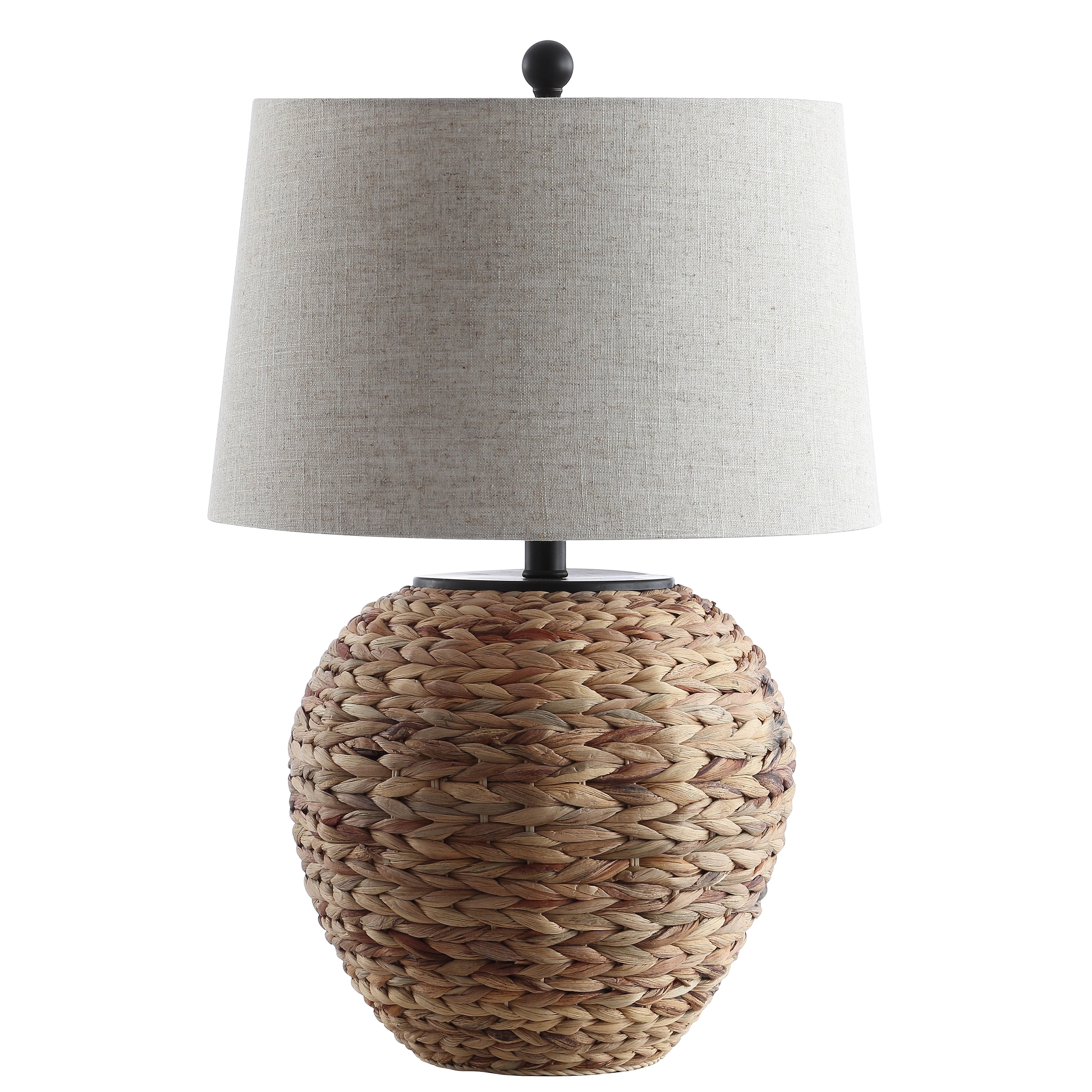 Elicia 24.5 Banana Leaf Basket LED Table Lamp, by JONATHAN Y