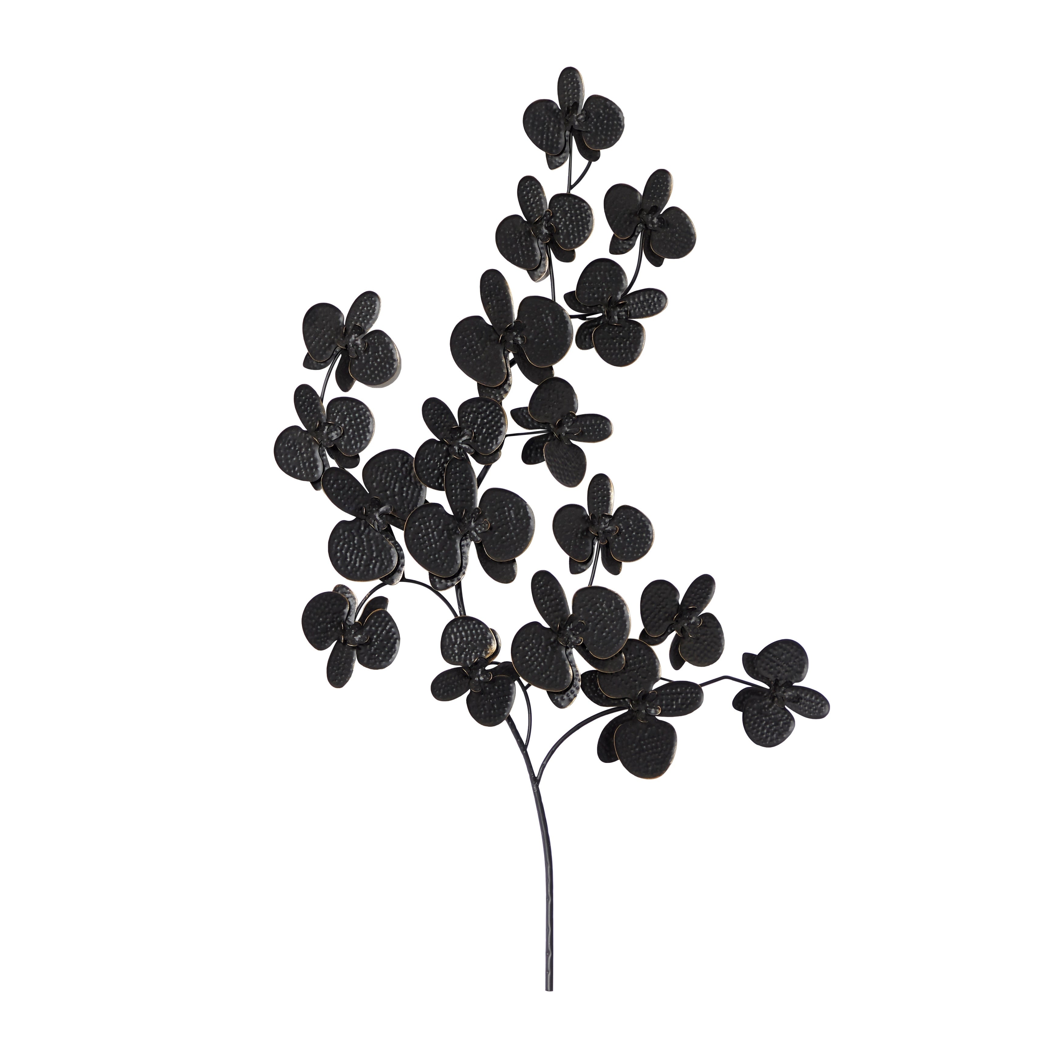 Black Iron Contemporary Wall Decor 46 x 31 x 3