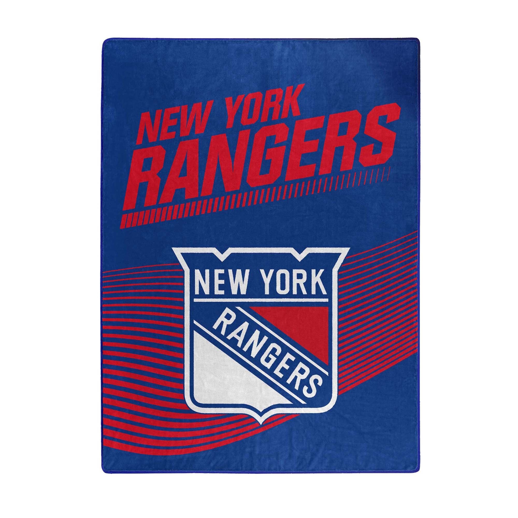 NHL New York Rangers 60 x 80 Raschel Throw Blanket