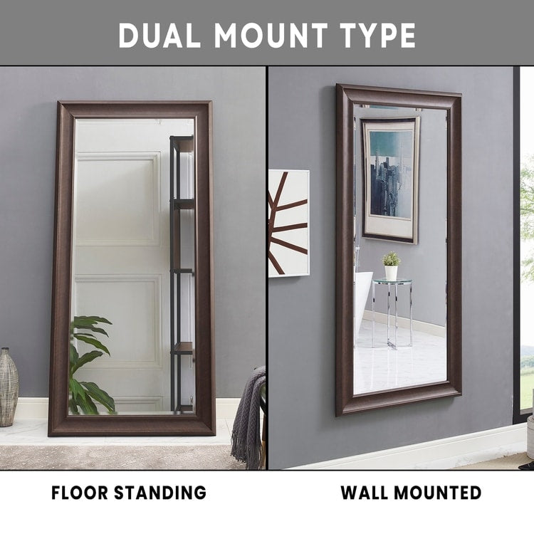 Framed Floor Mirror Full Length Mirror Standing Mirror Large Rectangle Full Body Mirror Long Mirrors