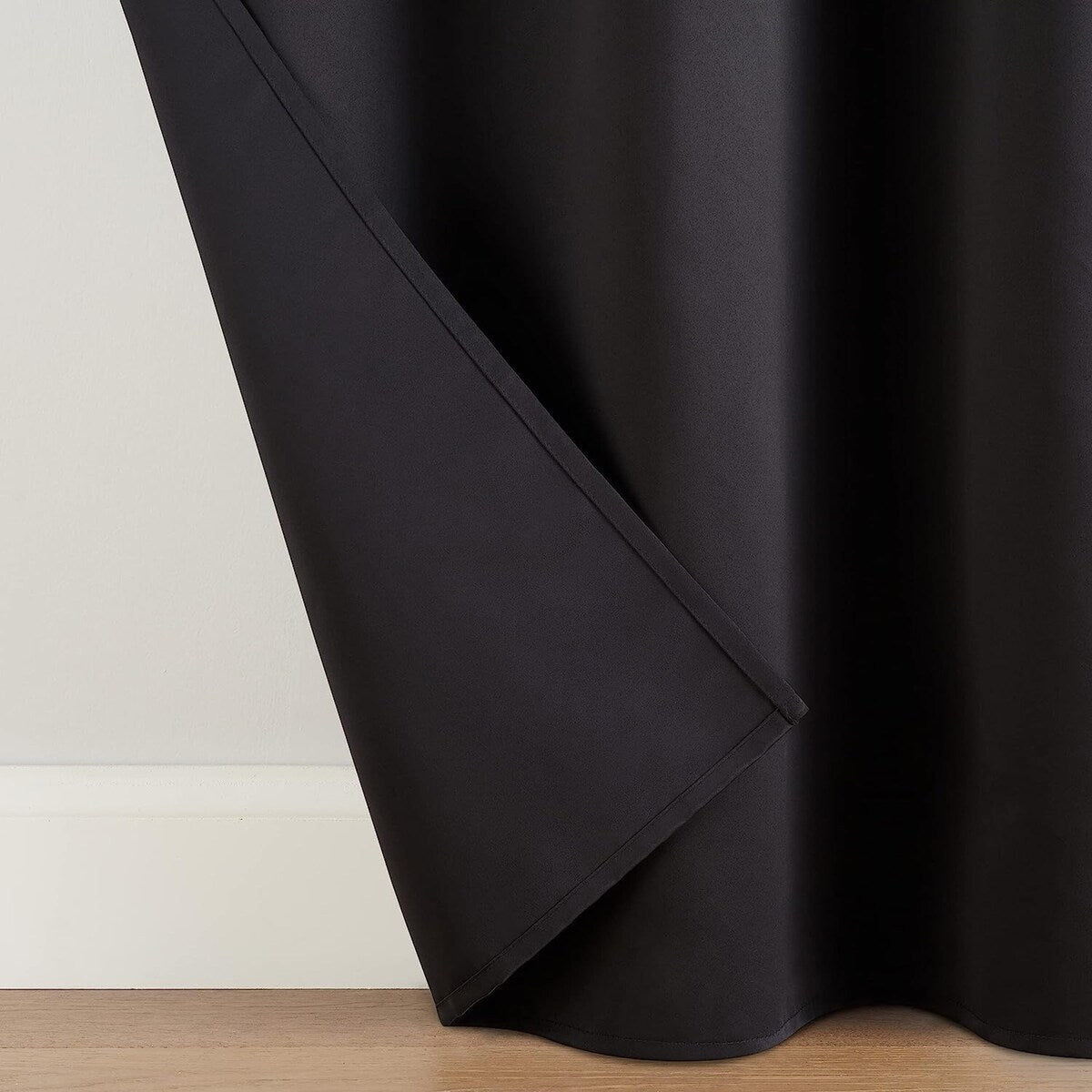 Eclipse Aldera Solid Tripleweave Thermal Blackout Grommet Curtains (2 Panels)