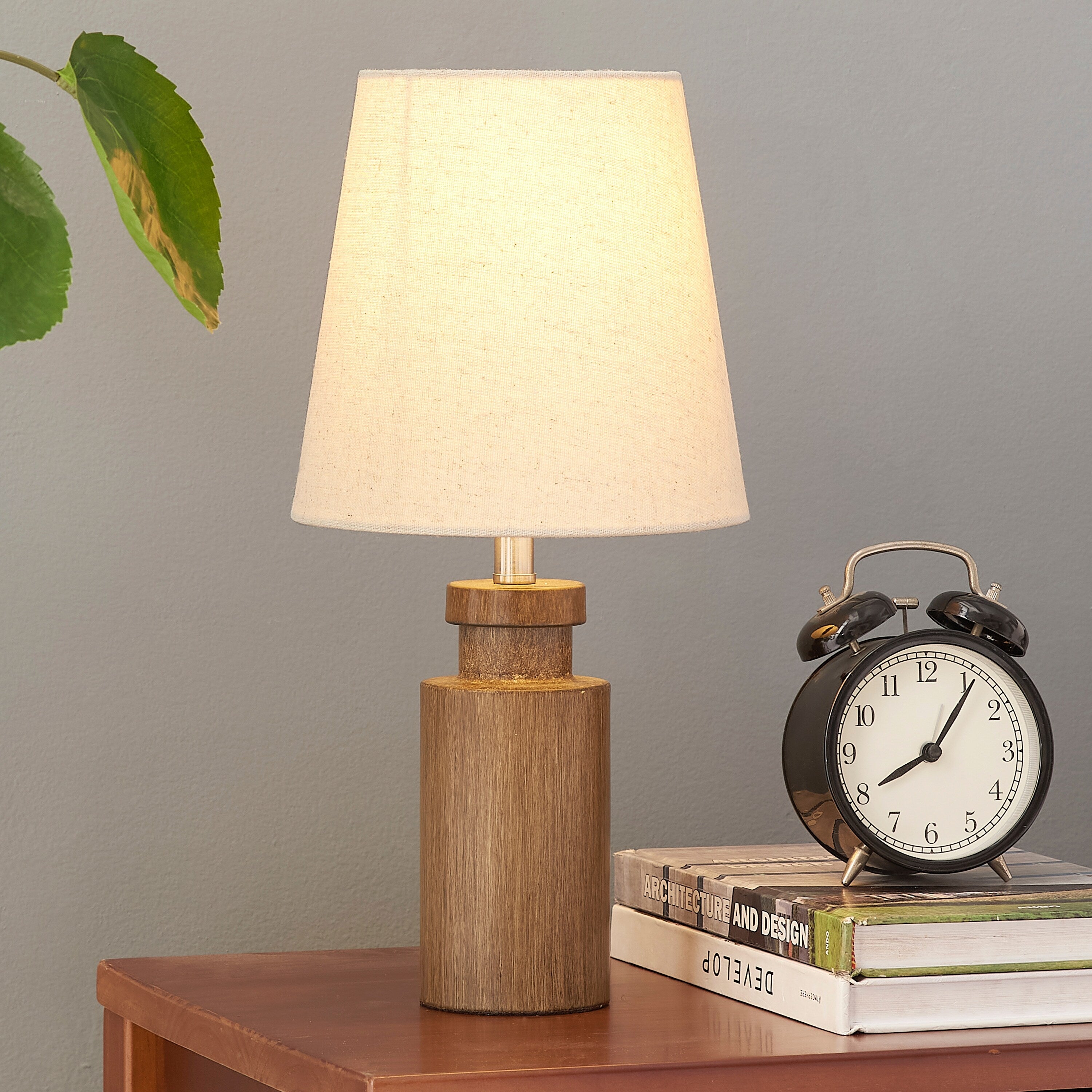 Flannery Circular Block Table Lamp