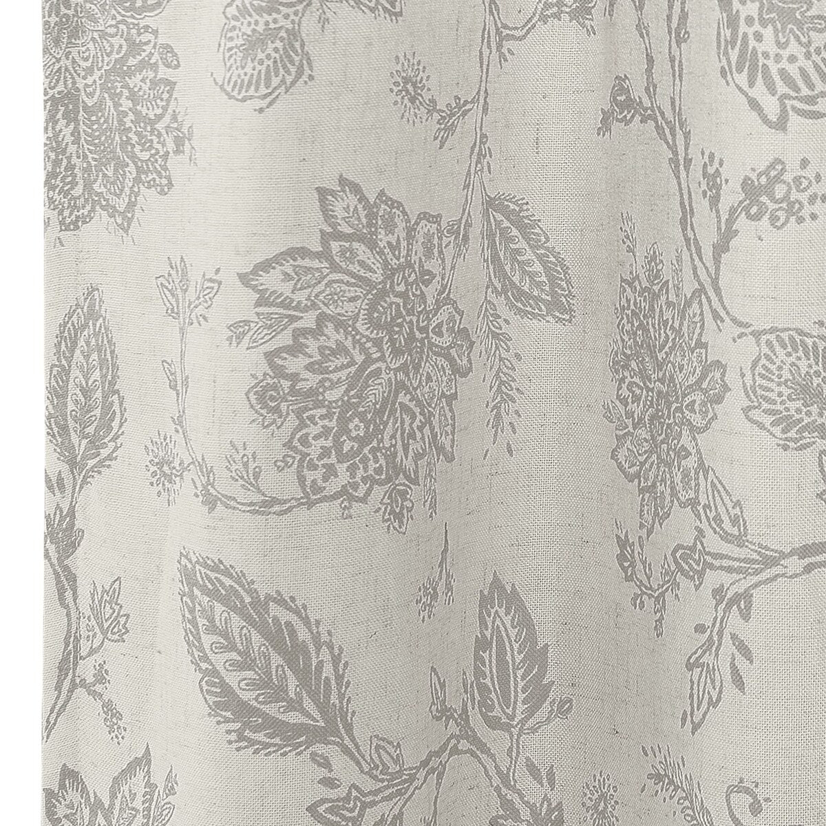 DriftAway Freda Jacobean Floral Linen Blend Window Curtain Valance