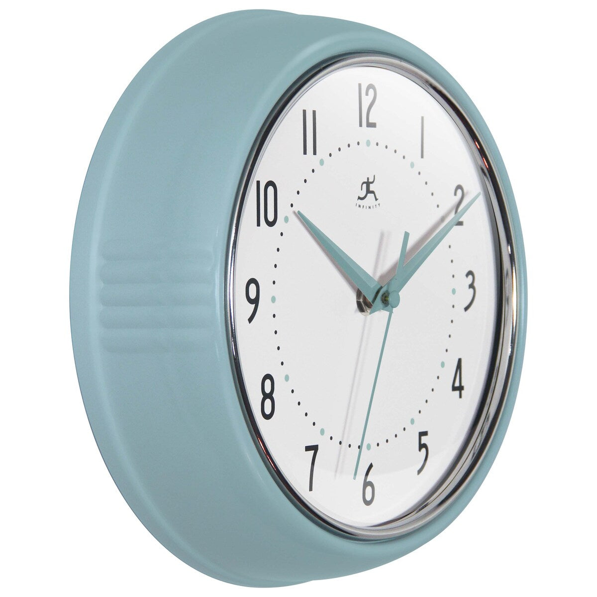 Round Retro Kitchen Wall Clock by Infinity Instruments