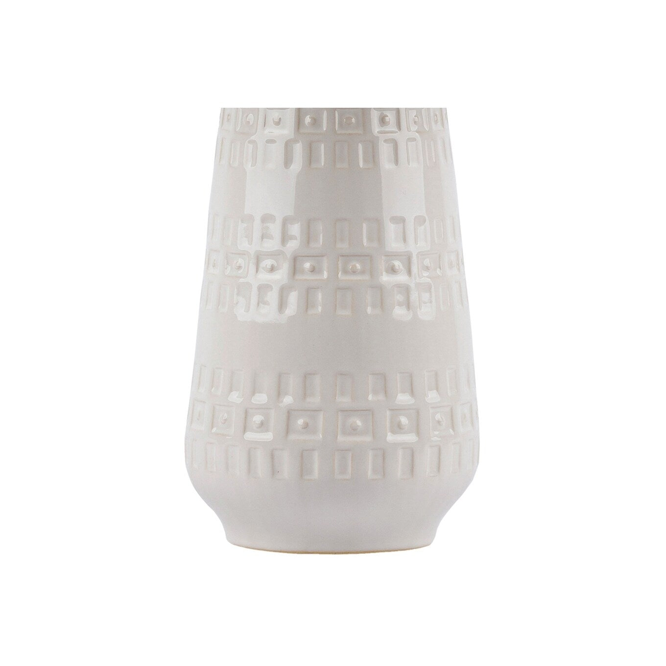 Ethan Glazed Ceramic Classic Table Lamp - 25H x 14W x 14D