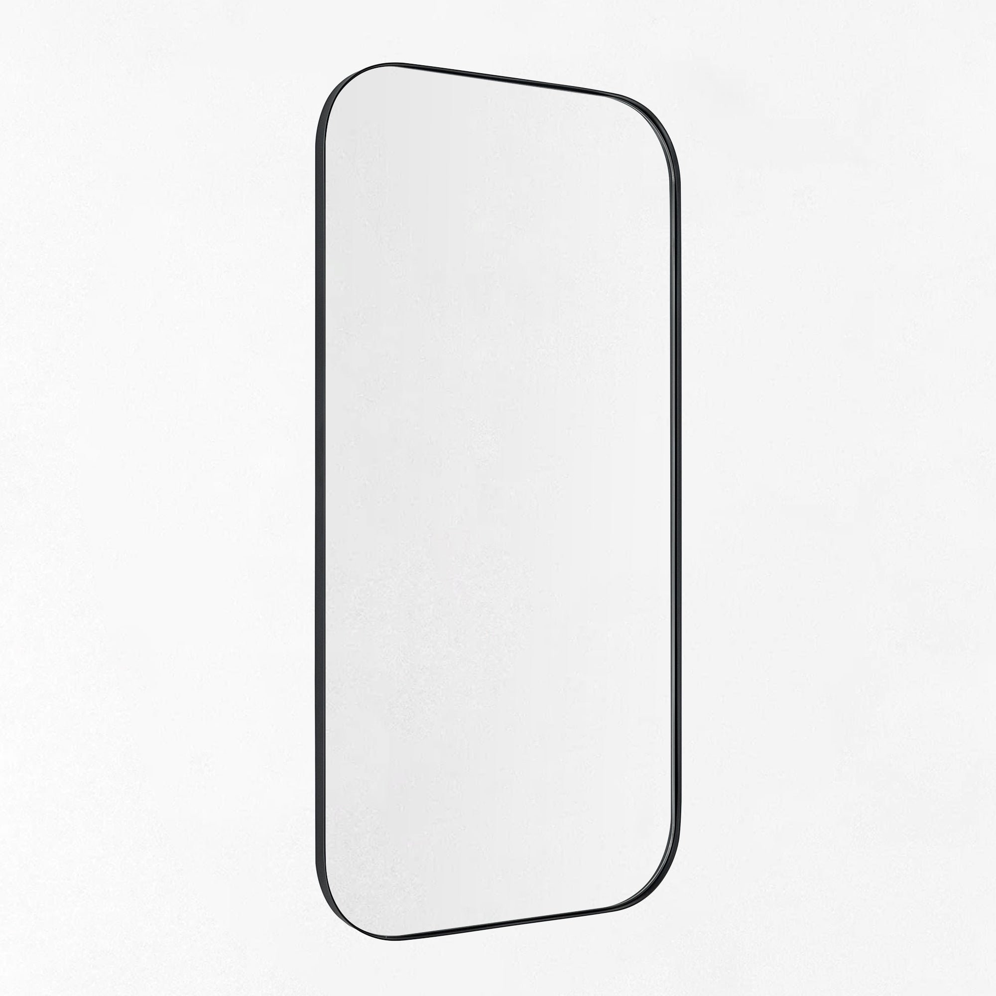 TEHOME Mid-Century Modern Chic Metal Rounded Wall Mirrors