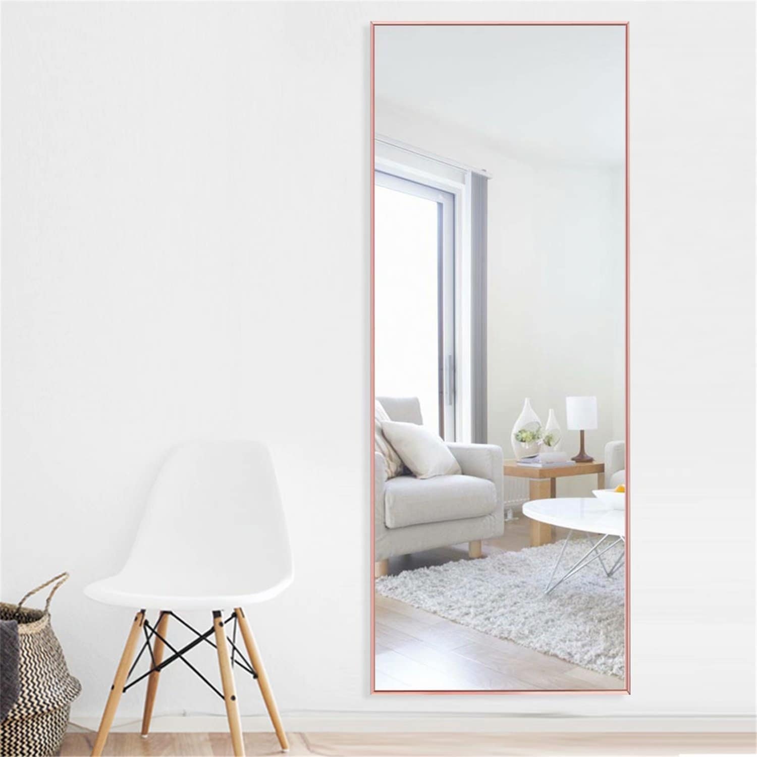 Aluminum Alloy Full Length Floor Mirror