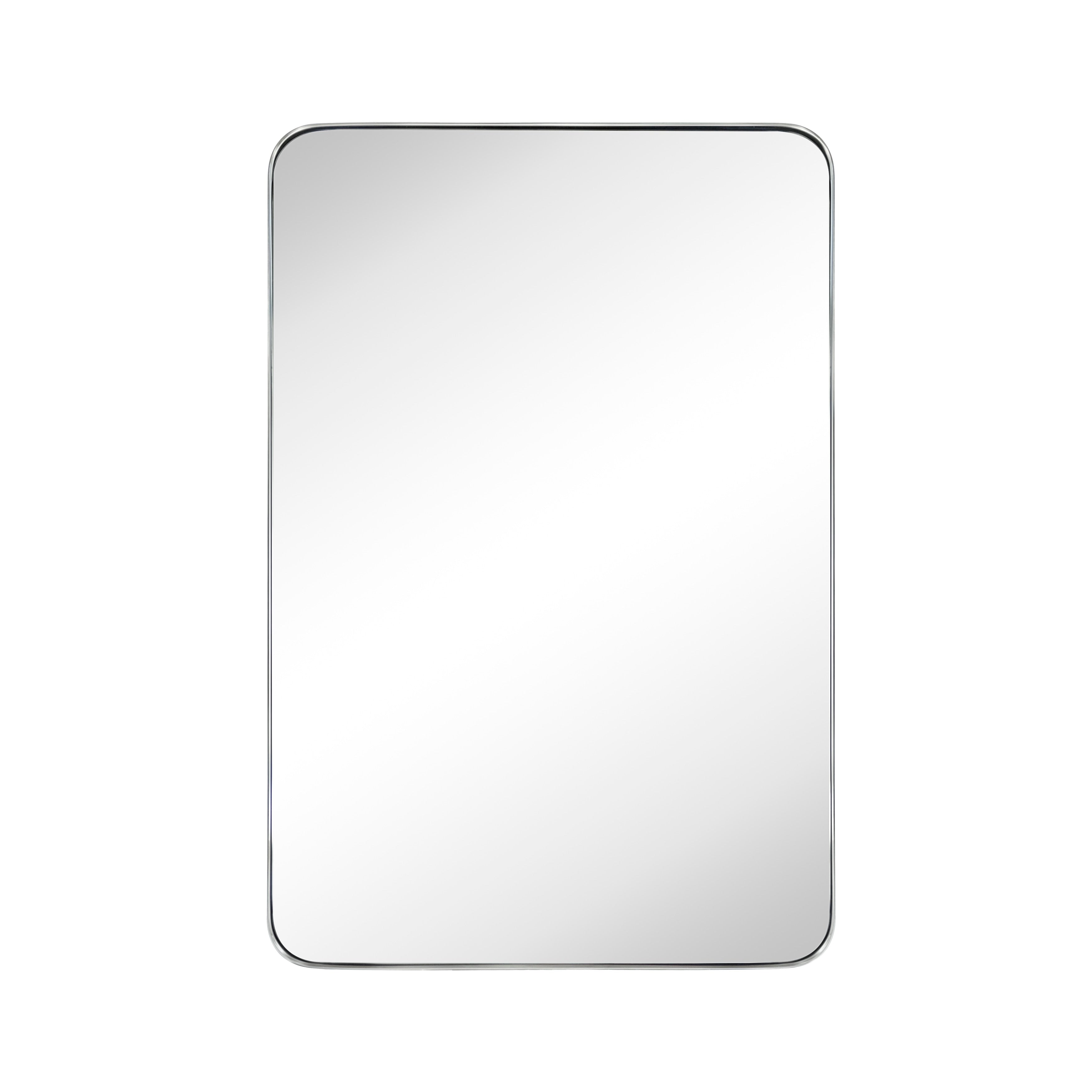 TEHOME Mid-Century Modern Chic Metal Rounded Wall Mirrors