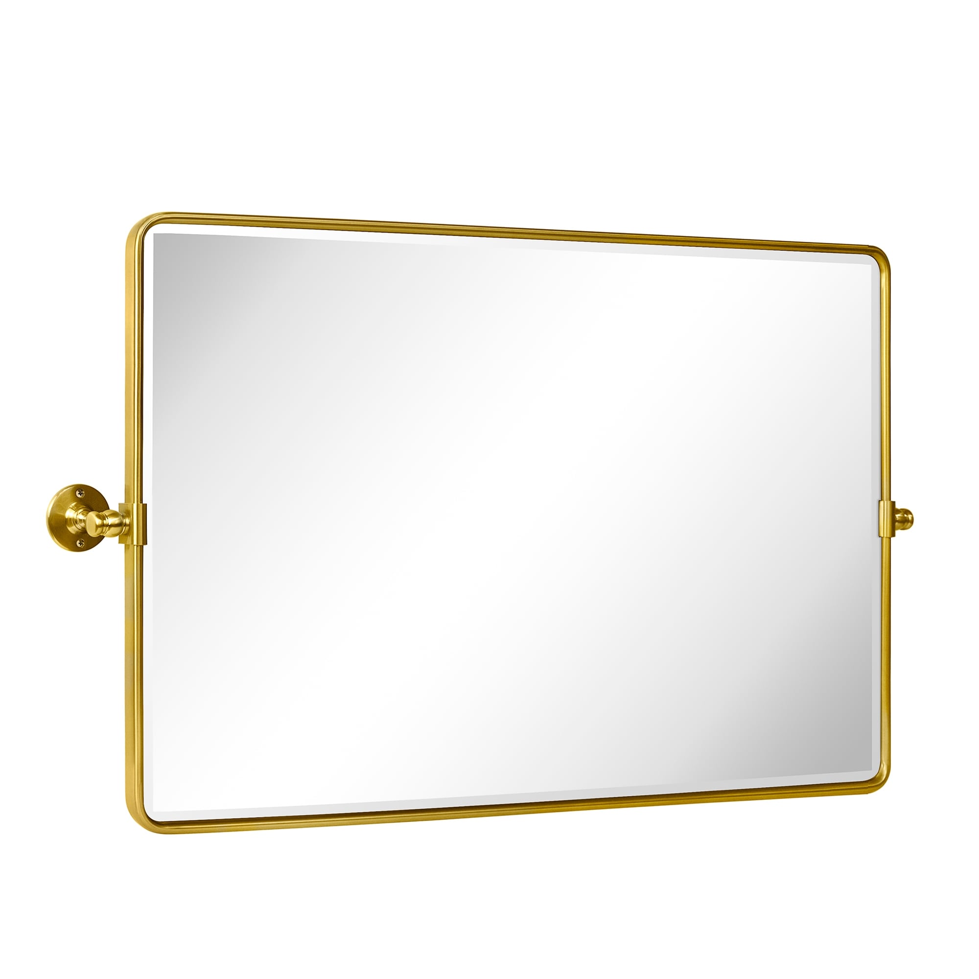 TEHOME Lutalo horizontal Beveled Bathroom / Vanity Mirror