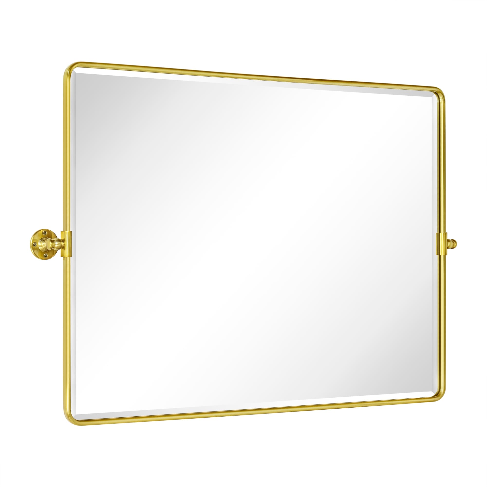 TEHOME Lutalo horizontal Beveled Bathroom / Vanity Mirror