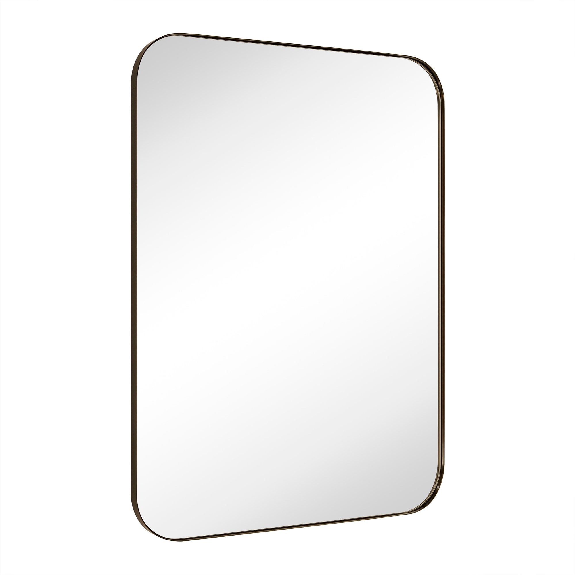 TEHOME Mid-Century Modern Chic Metal Rounded Wall Mirrors