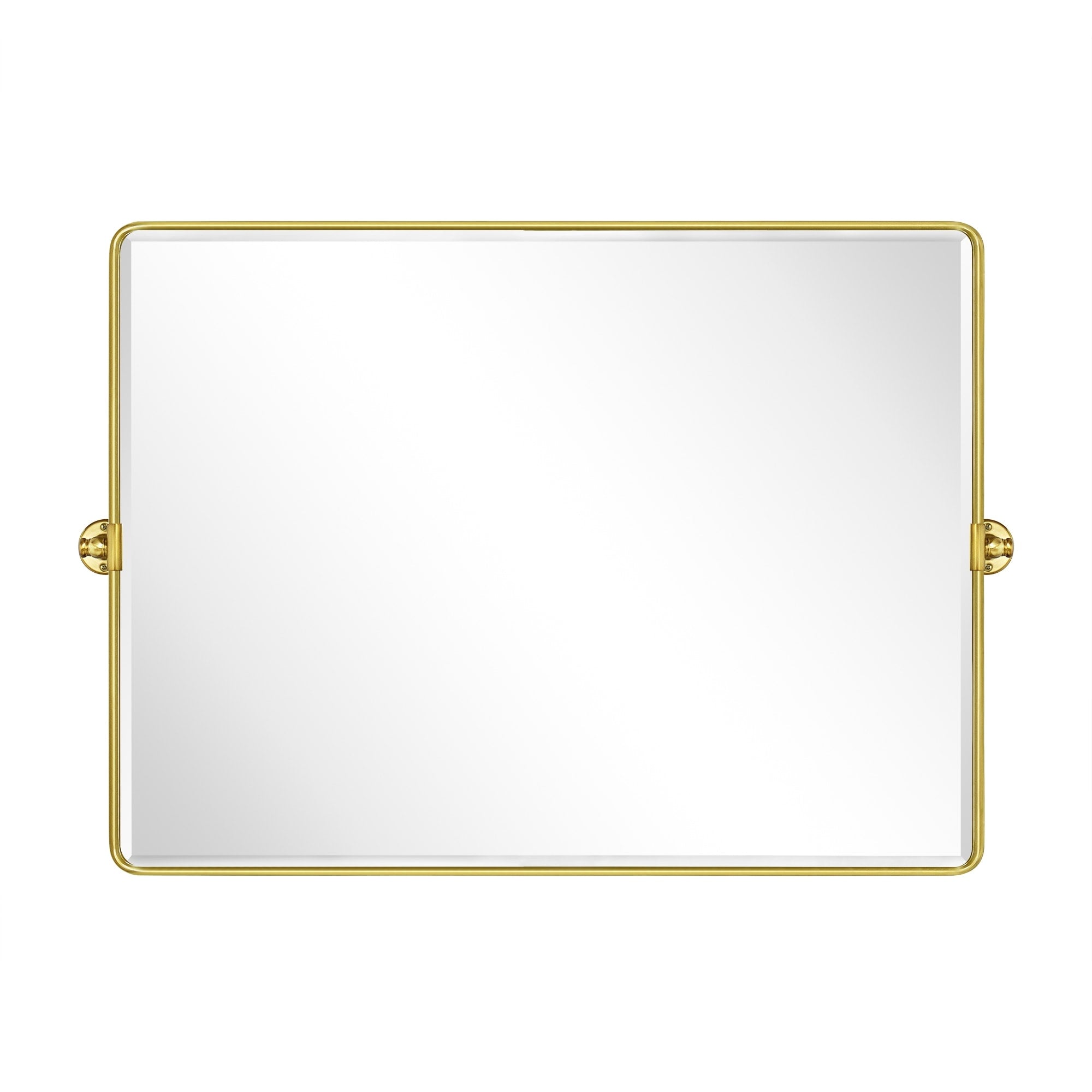 TEHOME Lutalo horizontal Beveled Bathroom / Vanity Mirror