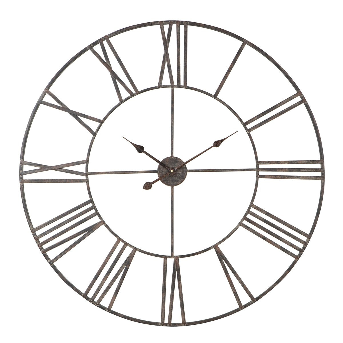 Solange Round Metal Wall Clock