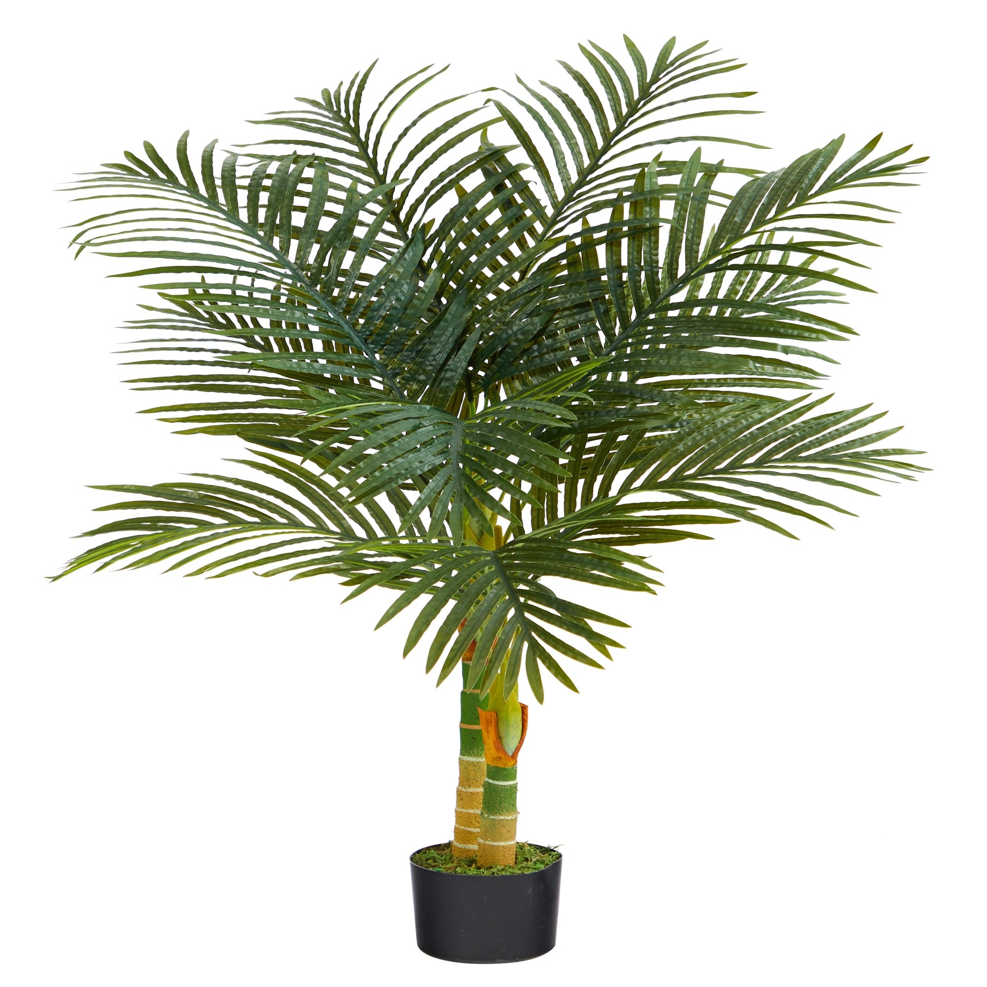 4' Golden Cane Artificial Palm Tree - 6