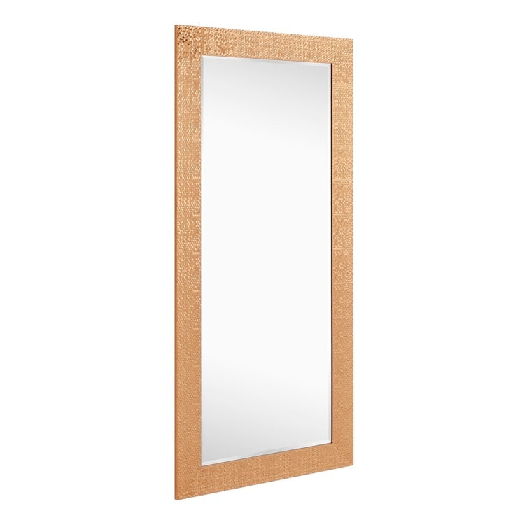 Premium Mosaic Pattern Full-Length Vertical Mirror - Standing, Leaning, Free-Standing Full Body Dressing Mirror