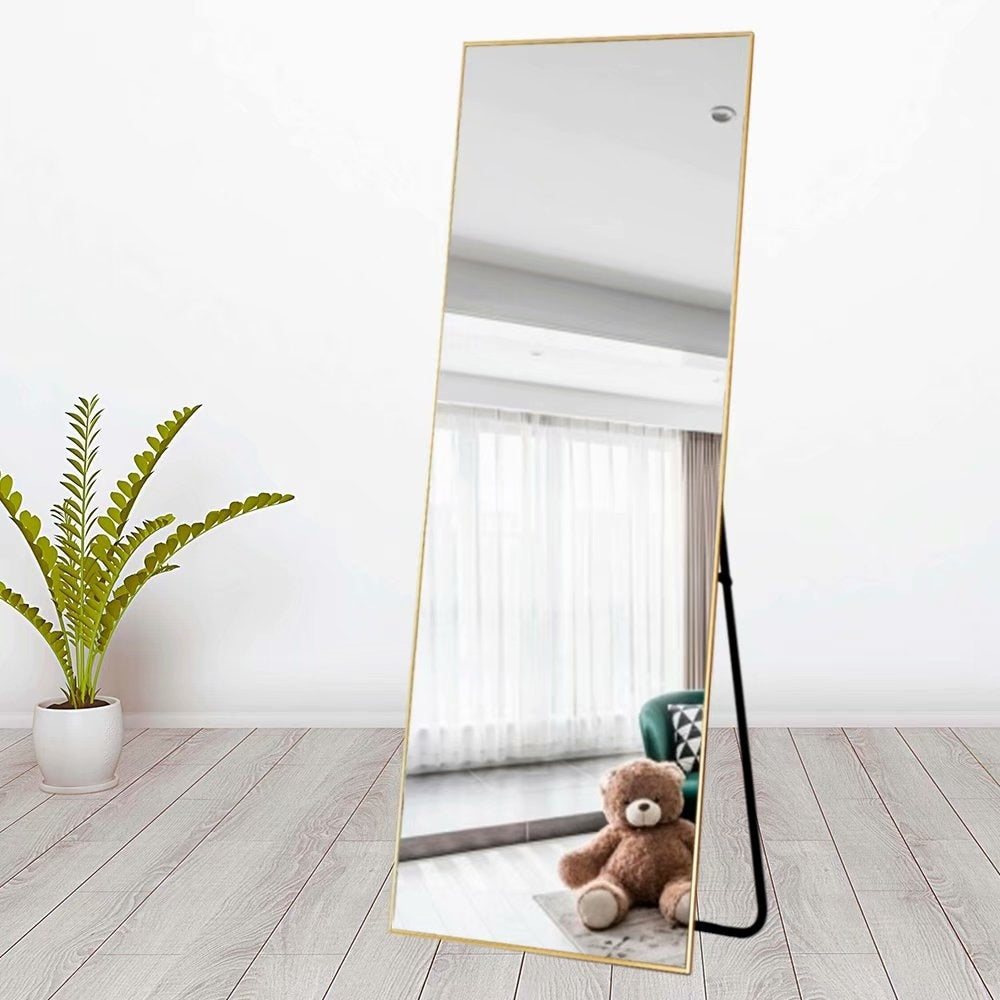 Aluminum Alloy Full Length Floor Mirror