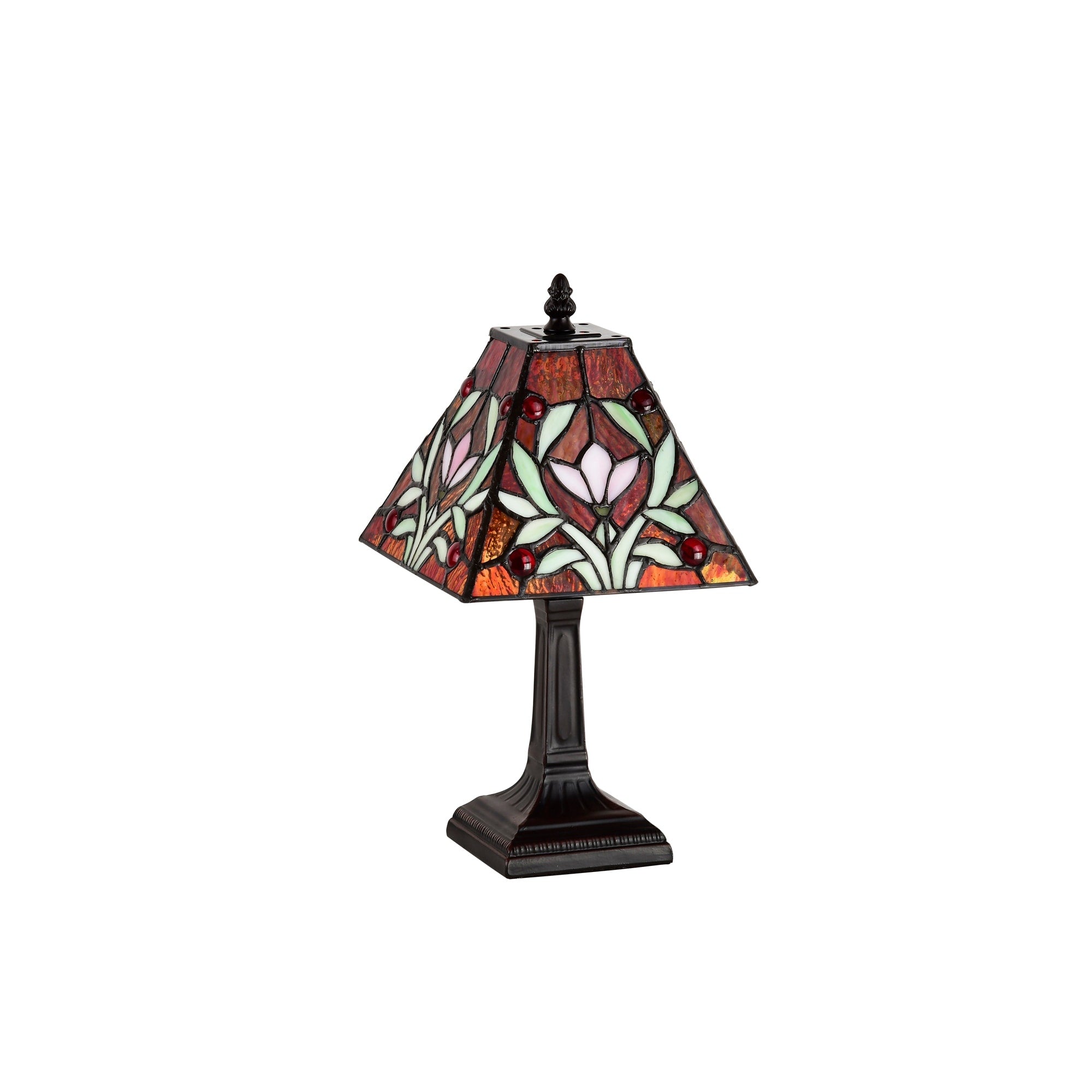 Sophie 1-light Tiffany-style 7.5-inch Table Lamp