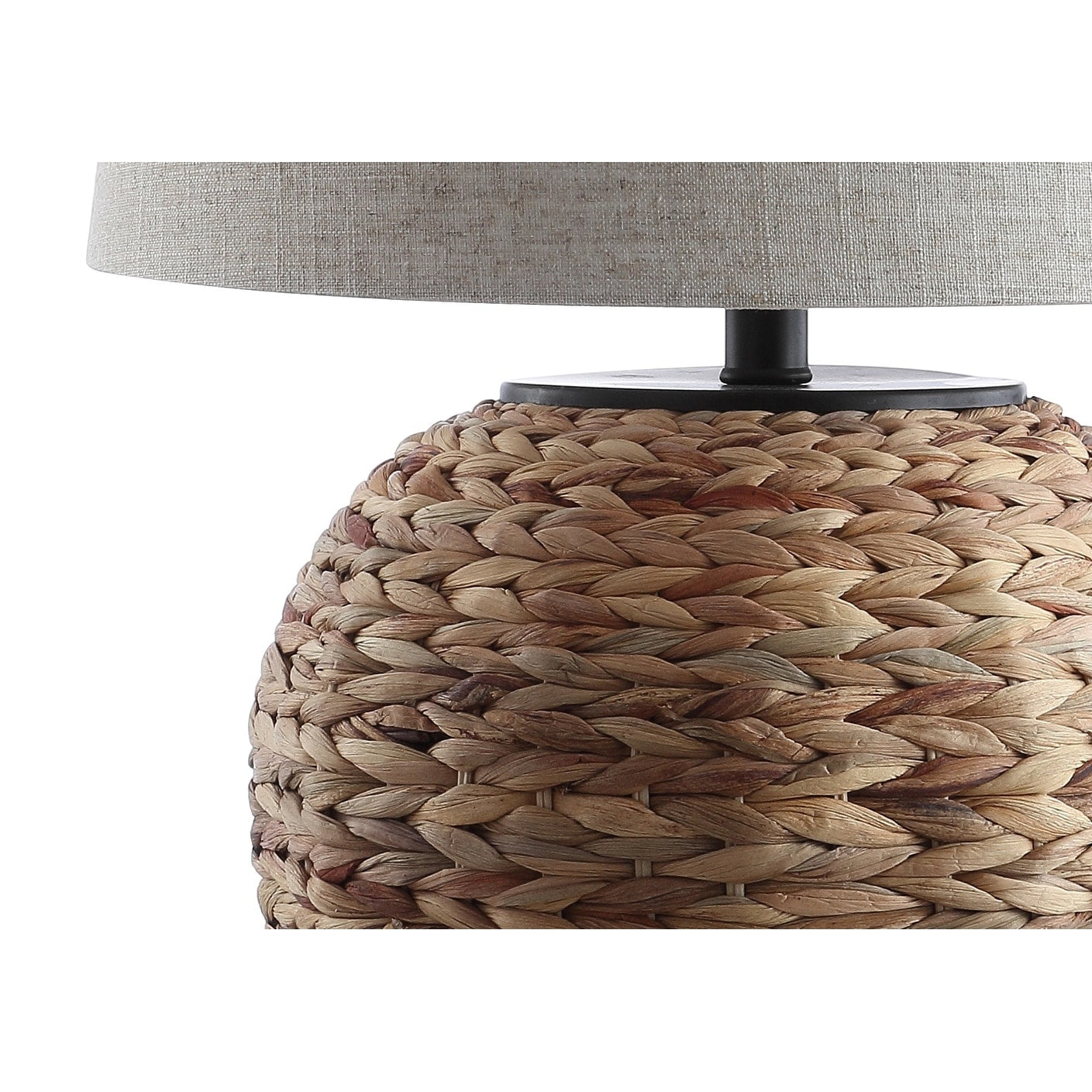 Elicia 24.5 Banana Leaf Basket LED Table Lamp, by JONATHAN Y