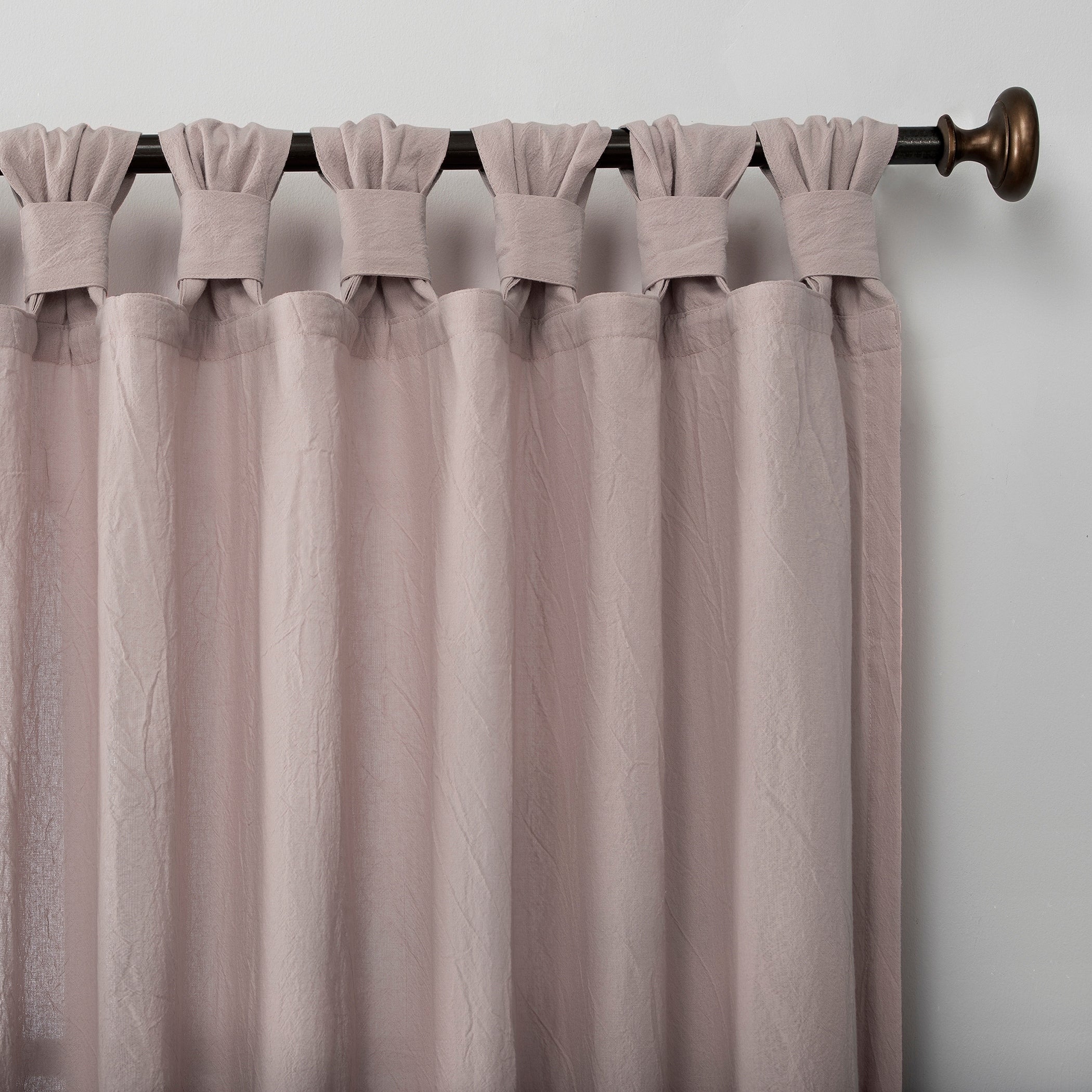 Archaeo Washed Cotton Twist Tab Curtain, Single Panel