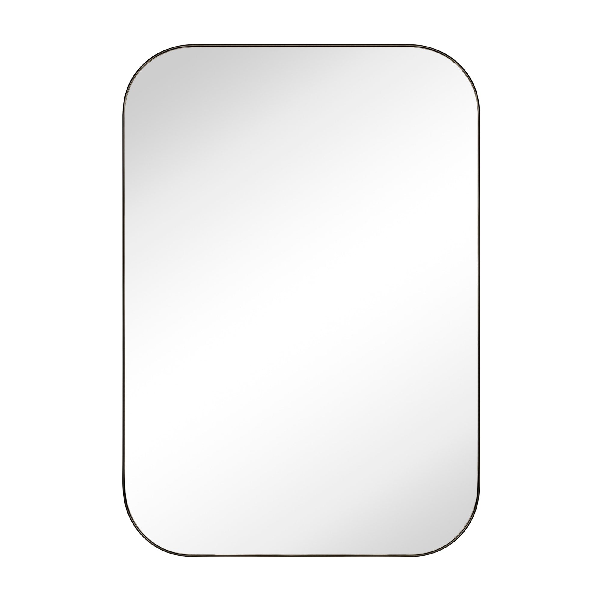 TEHOME Mid-Century Modern Chic Metal Rounded Wall Mirrors