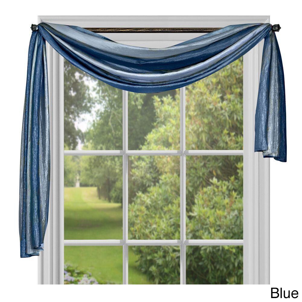 Achim Ombre Window Curtain Scarf - 50 x 144 - 50x144