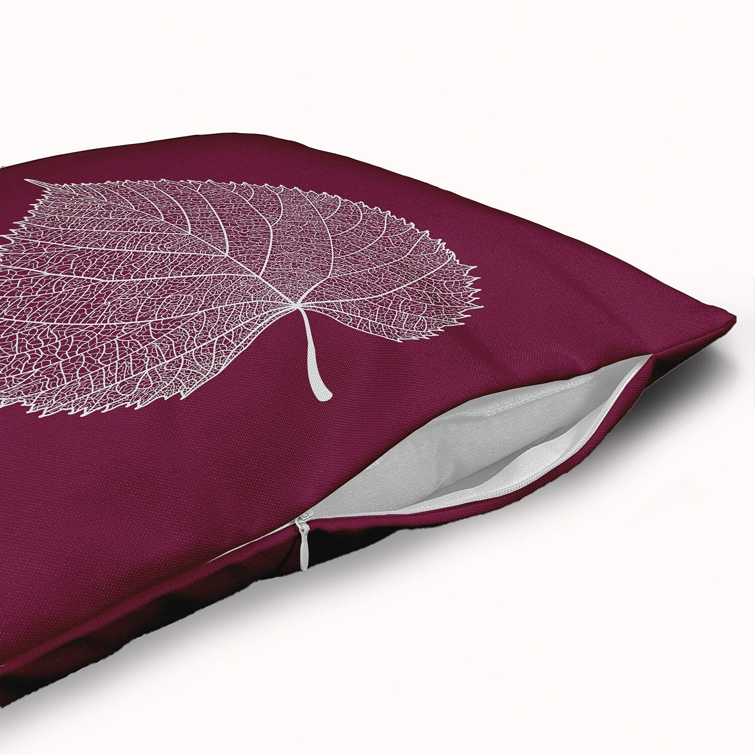 Leaf Study Fall Accent Pillow with Removable Insert