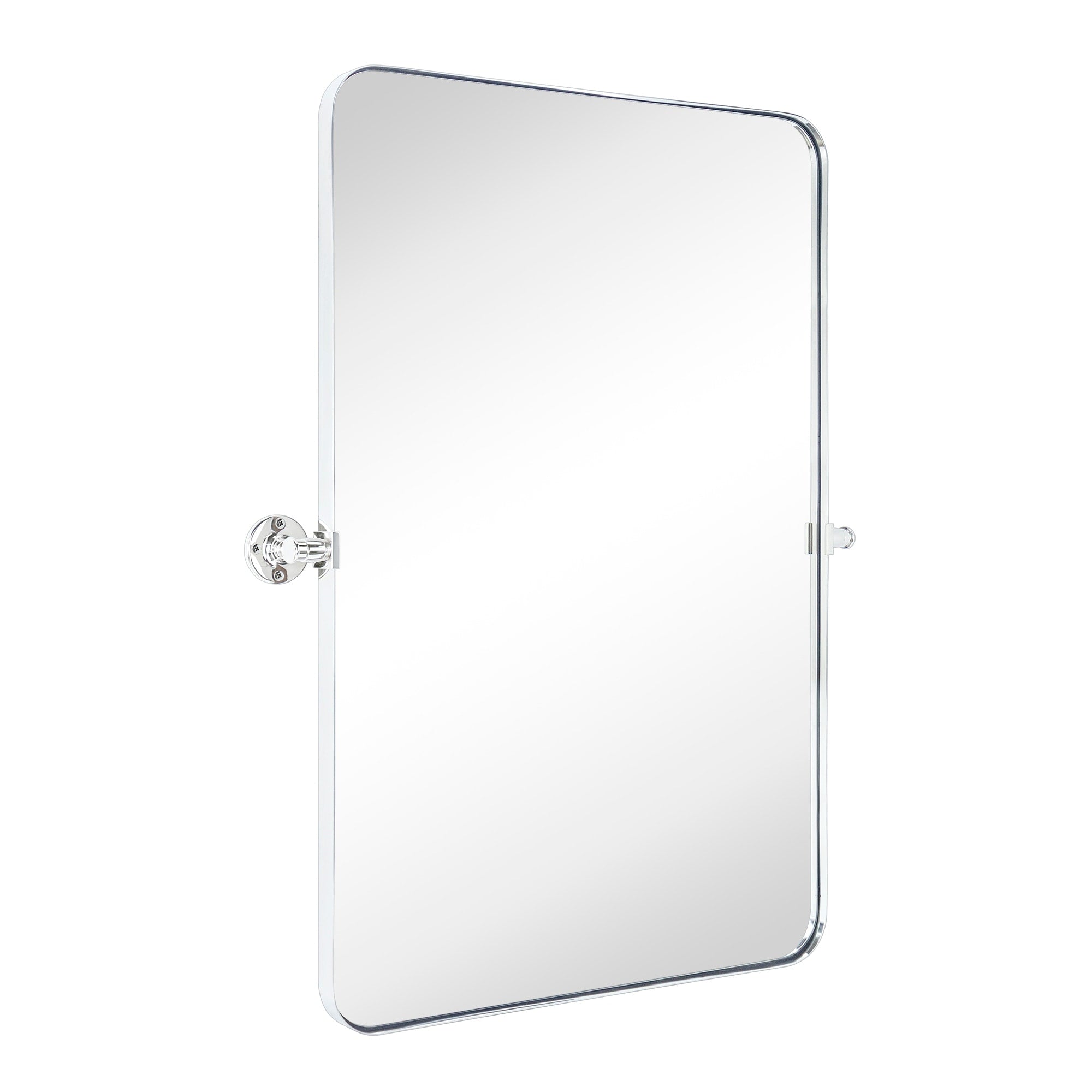 TEHOME Jonathan Rectangle Pivot Tilt Metal Wall Mirror