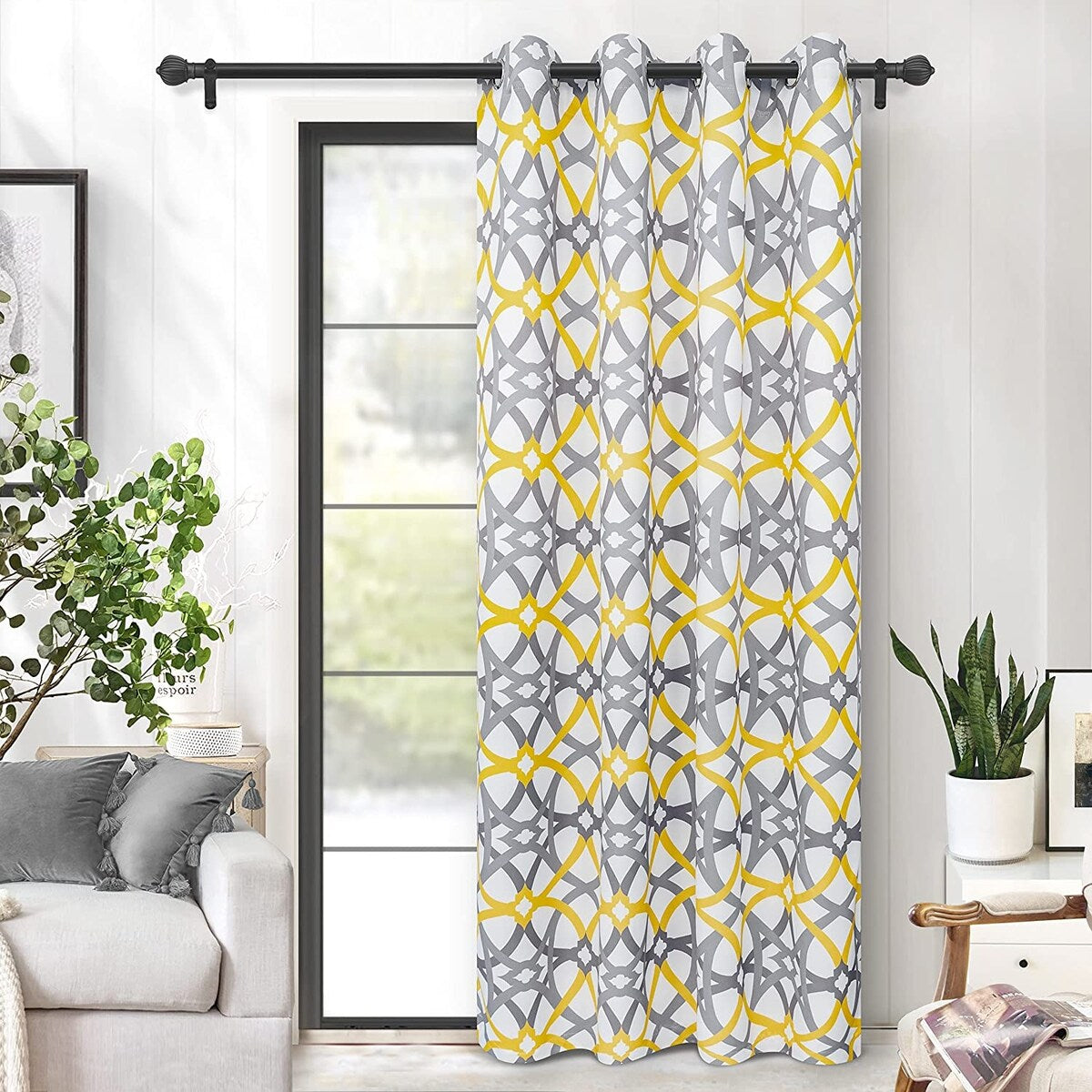 Jarvenpaa Insulated Blackout Grommet Window Curtain Panel Pair