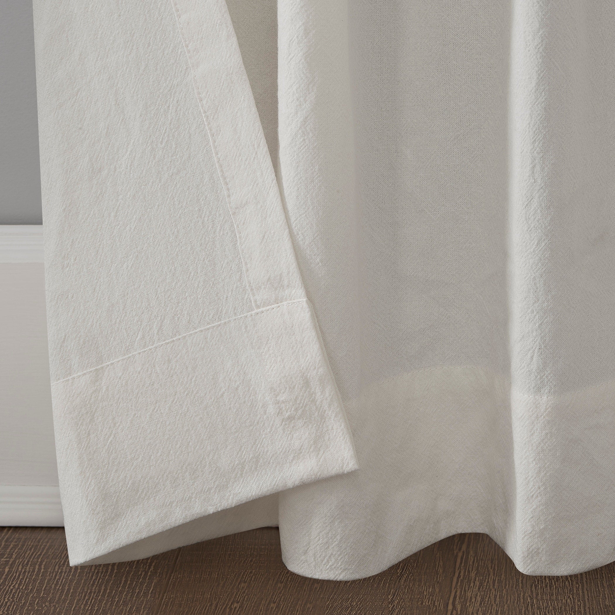 Archaeo Washed Cotton Twist Tab Curtain, Single Panel