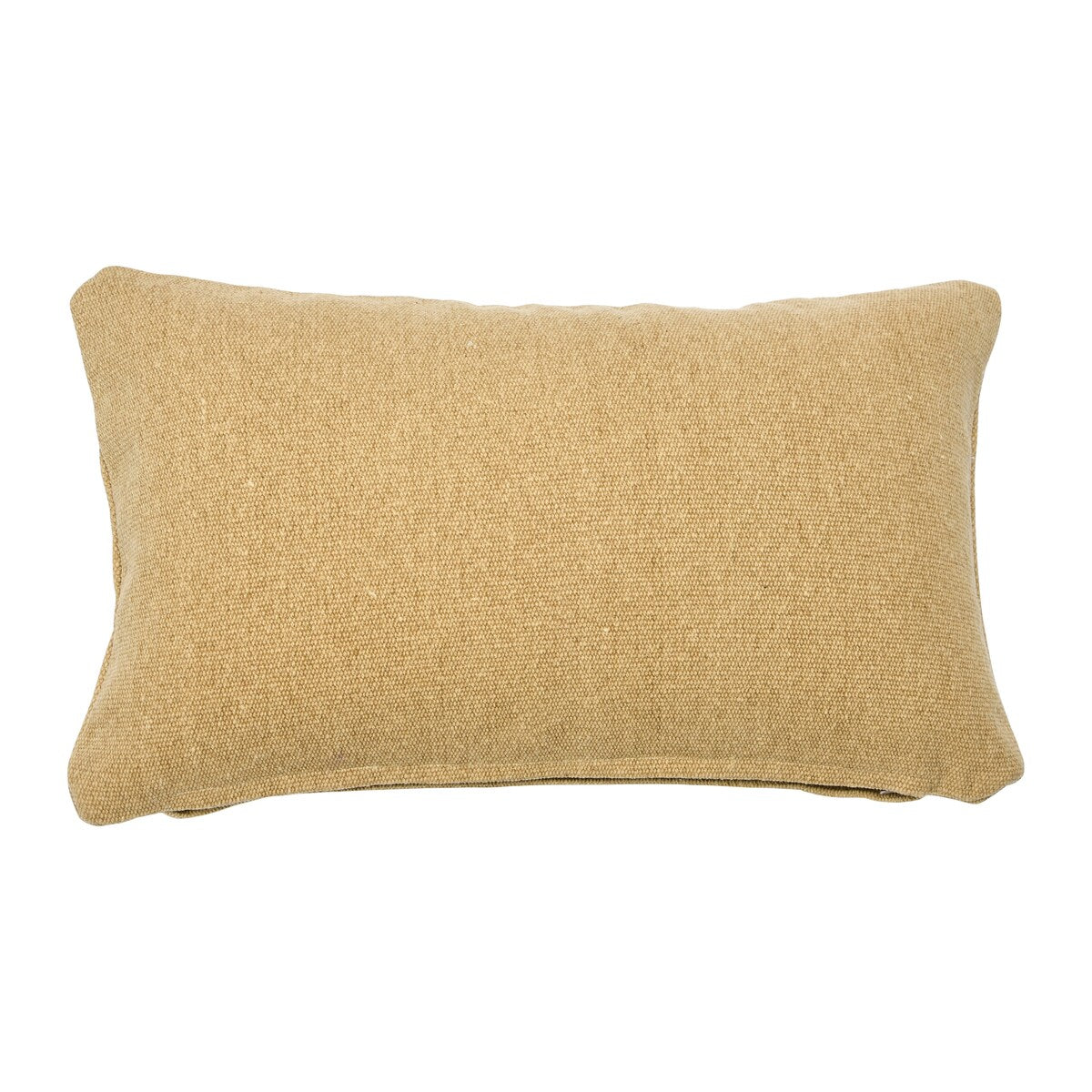 Woven Canvas Lumbar Pillow Cover