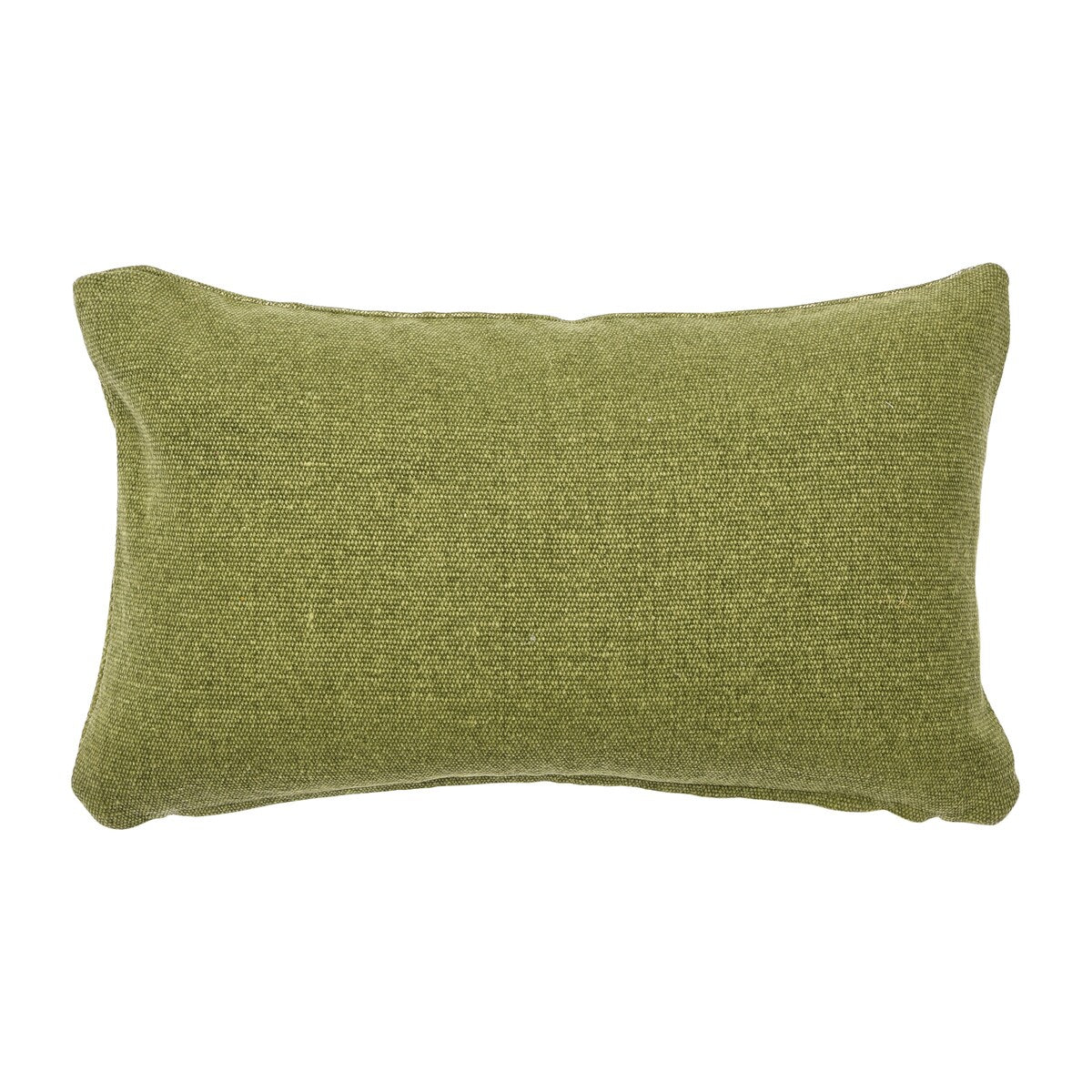 Woven Canvas Lumbar Pillow Cover