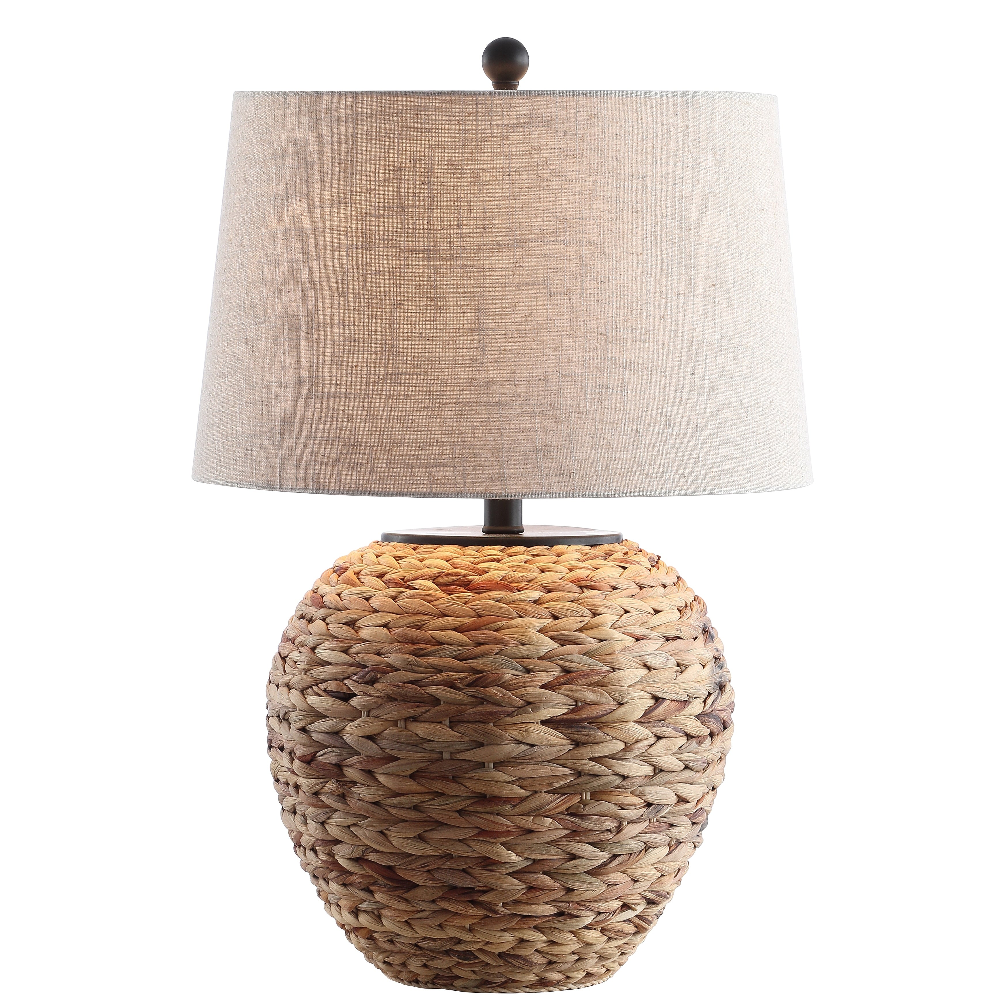 Elicia 24.5 Banana Leaf Basket LED Table Lamp, by JONATHAN Y