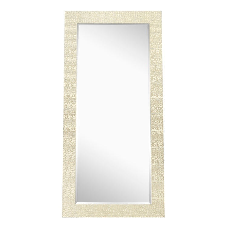 Premium Mosaic Pattern Full-Length Vertical Mirror - Standing, Leaning, Free-Standing Full Body Dressing Mirror