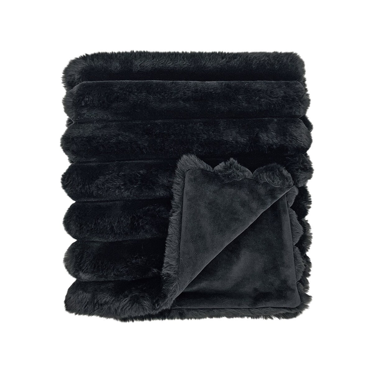 The Mood Puffy Channel FauxFur Throw