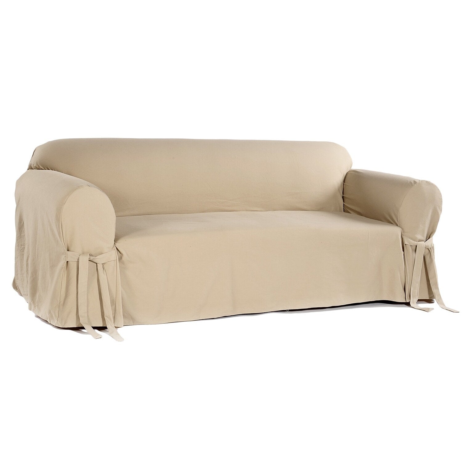 Classic Slipcovers Brushed Twill Sofa Slipcover