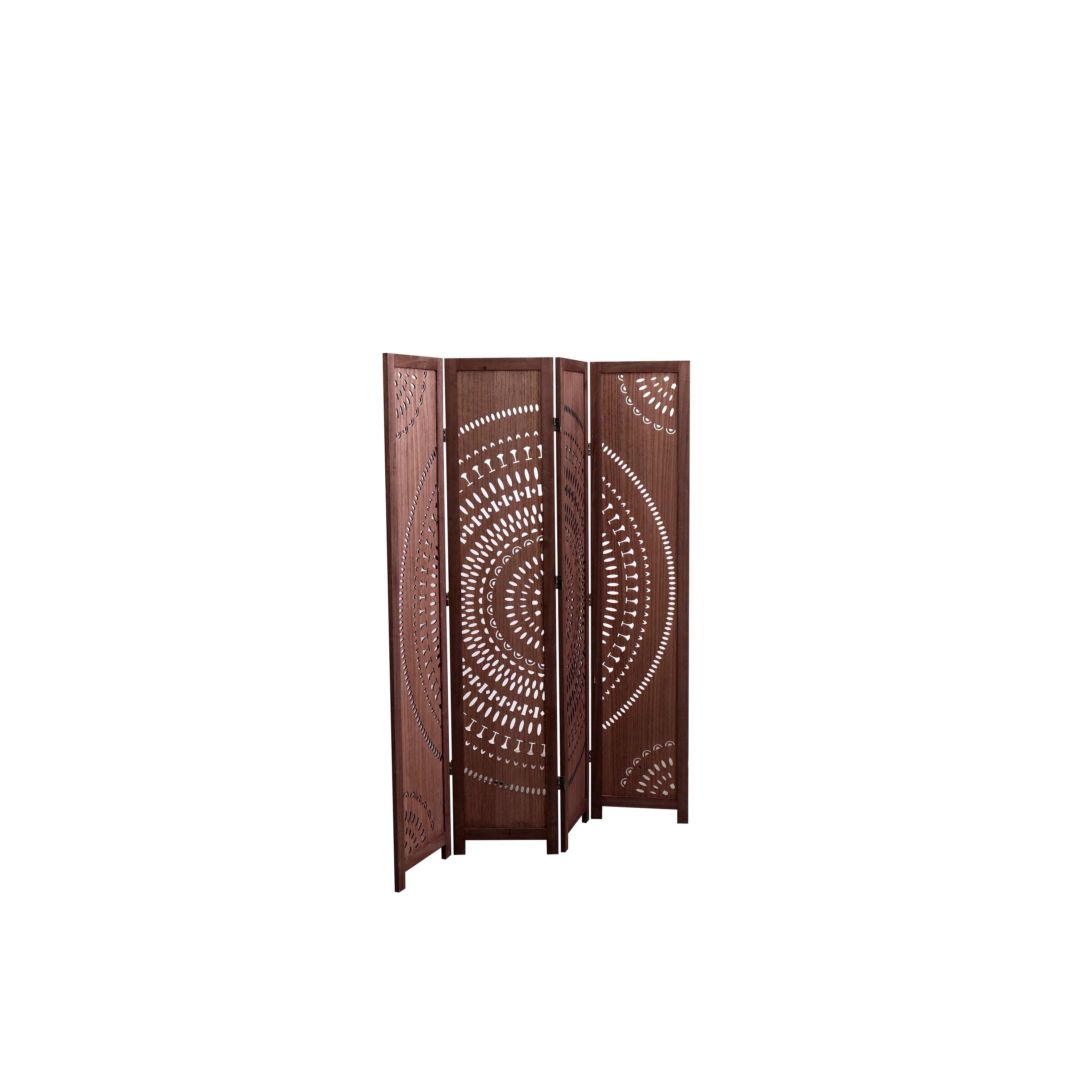 65'' H Solid Wood Folding Room Divider