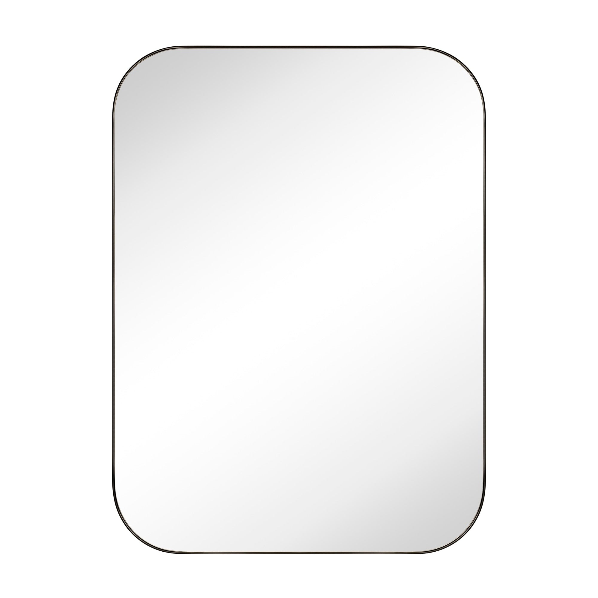 TEHOME Mid-Century Modern Chic Metal Rounded Wall Mirrors