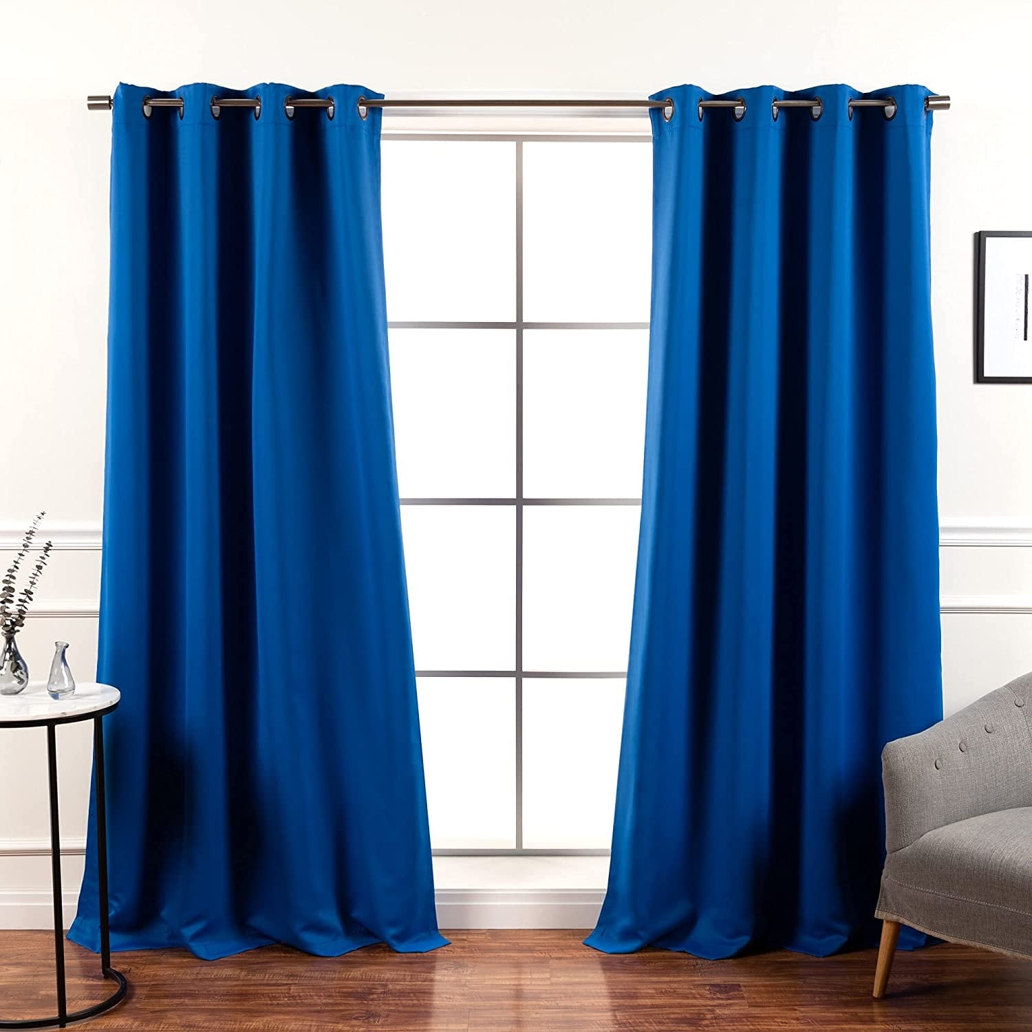 Aurora Home Grommet Top Insulated 64-inch Blackout Curtain Panel Pair - 52 x 64