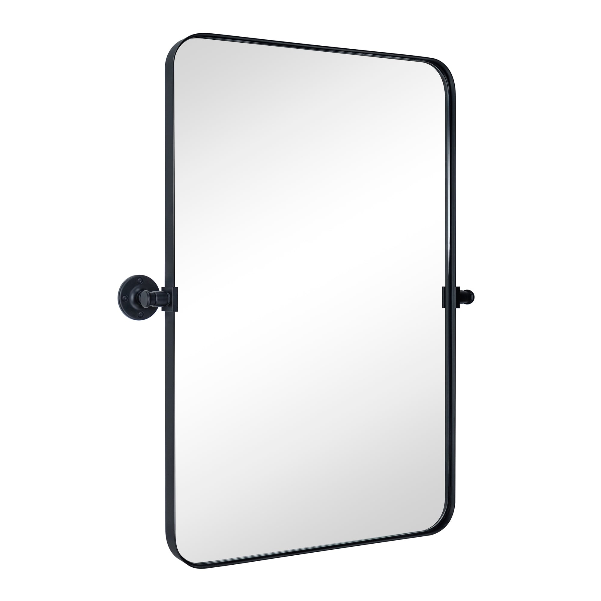 TEHOME Jonathan Rectangle Pivot Tilt Metal Wall Mirror