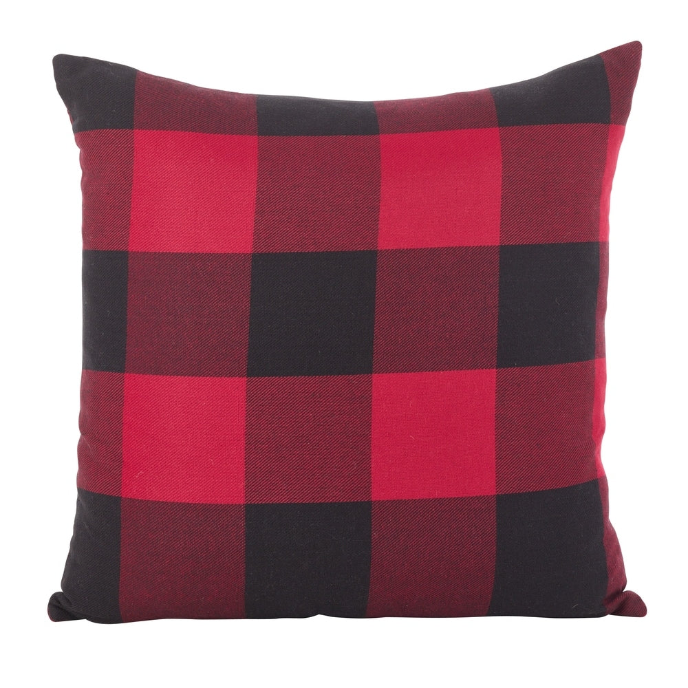 Buffalo Check Plaid Design Throw Pillow