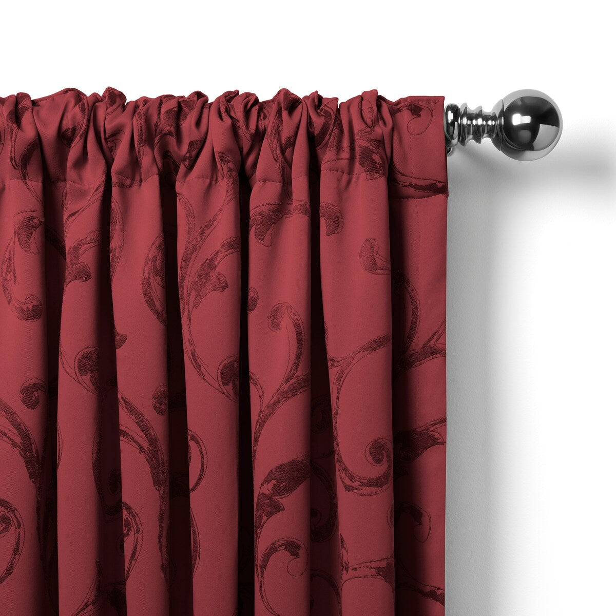 Elrene Mia Jacquard Blackout Curtain Panel