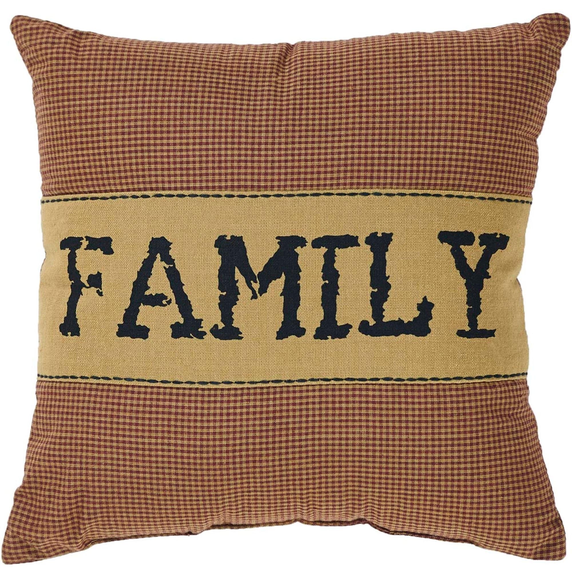 Heritage Farms Family Pillow 12x12